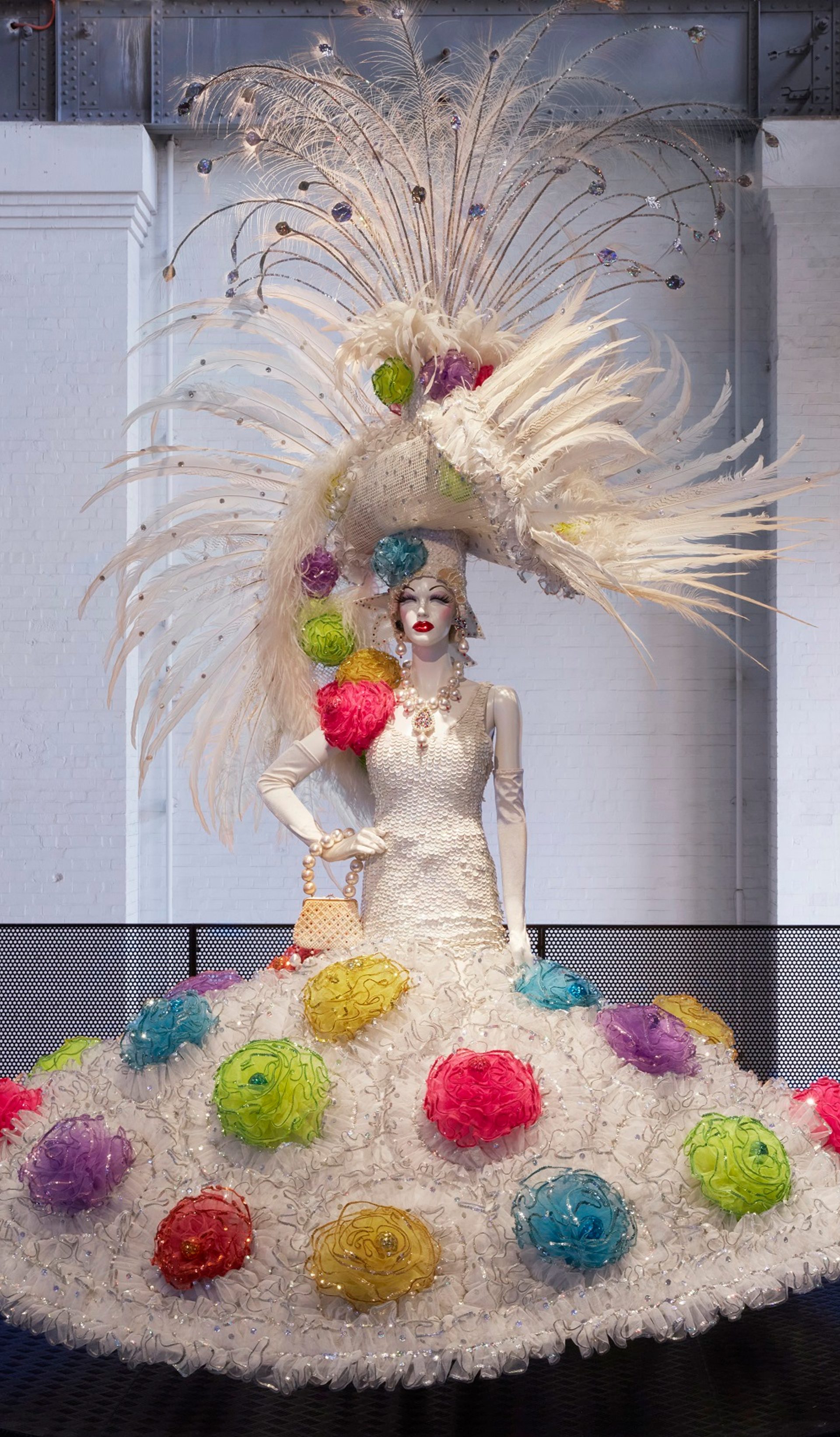 Absolutely Queer costume on mannequin