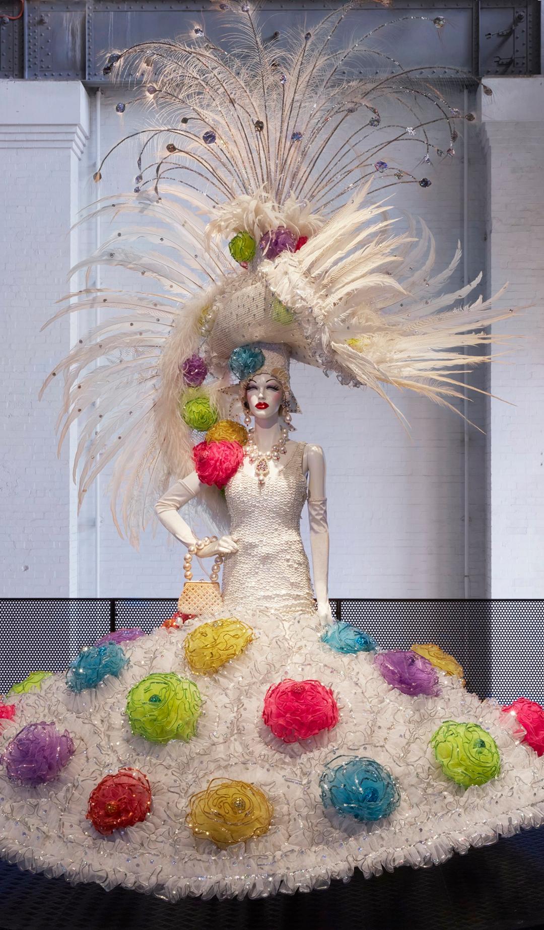 Absolutely Queer costume on mannequin