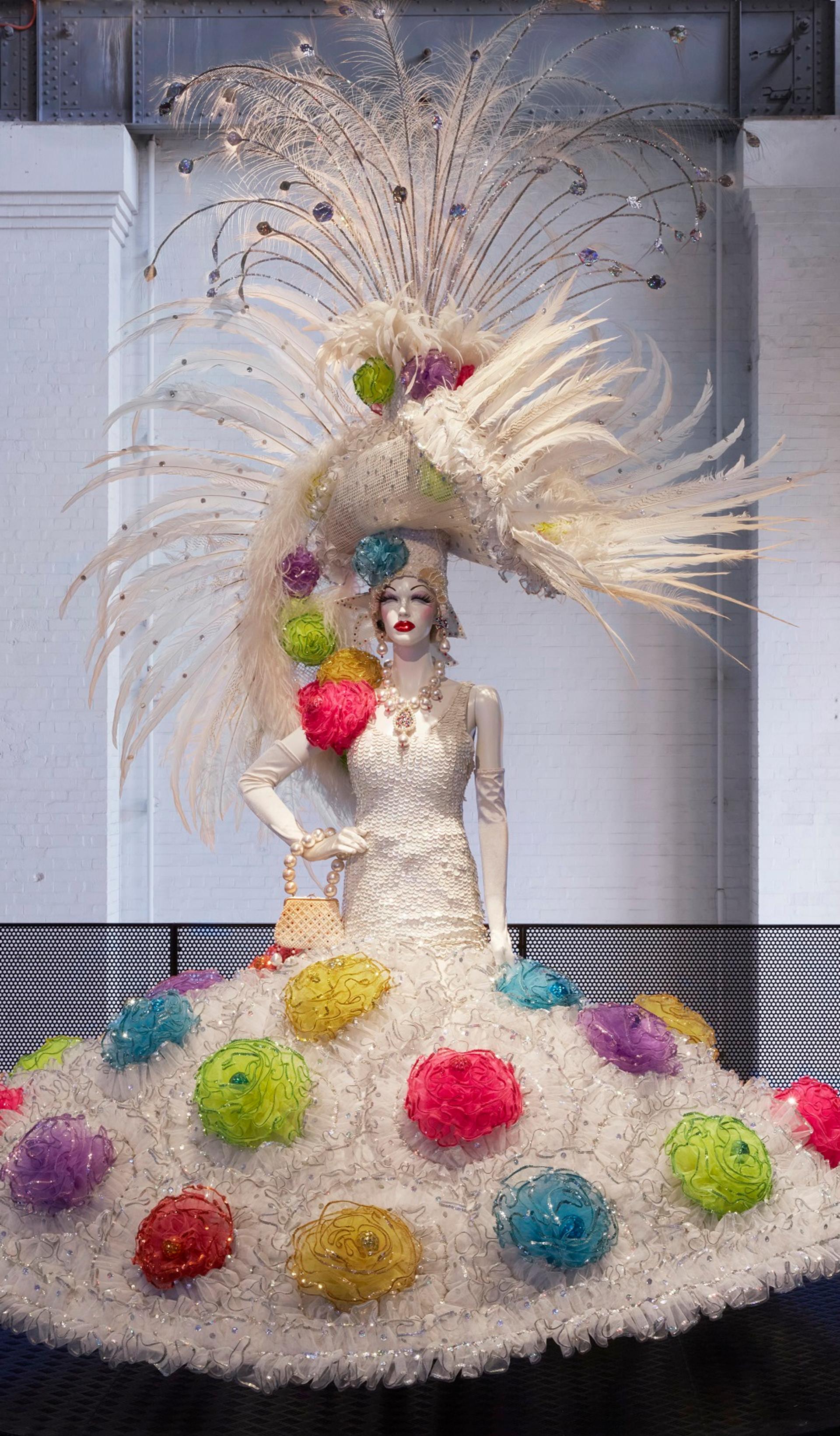 Absolutely Queer costume on mannequin