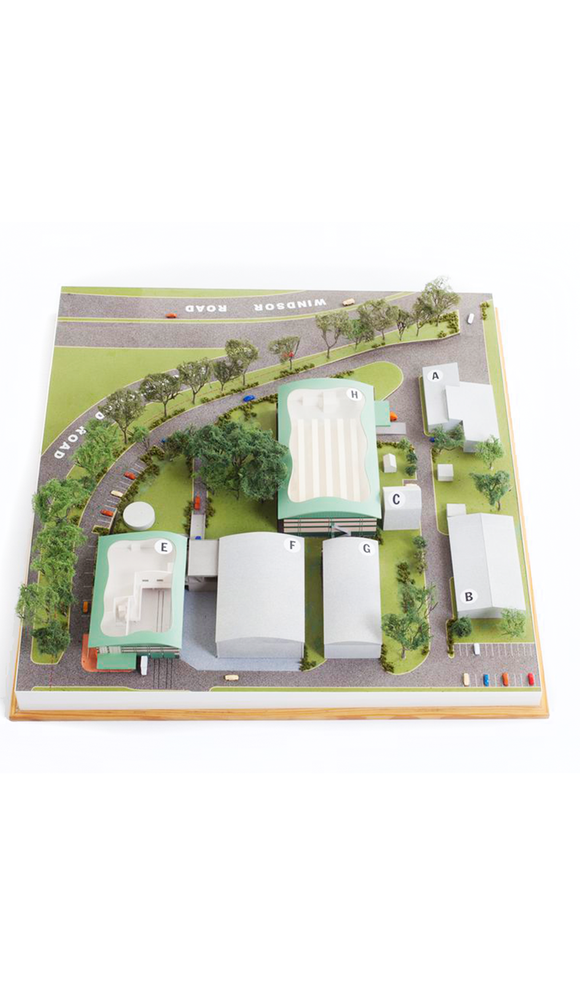 Architectural model of the Powerhouse Castle Hill site, 2005. Powerhouse collection.