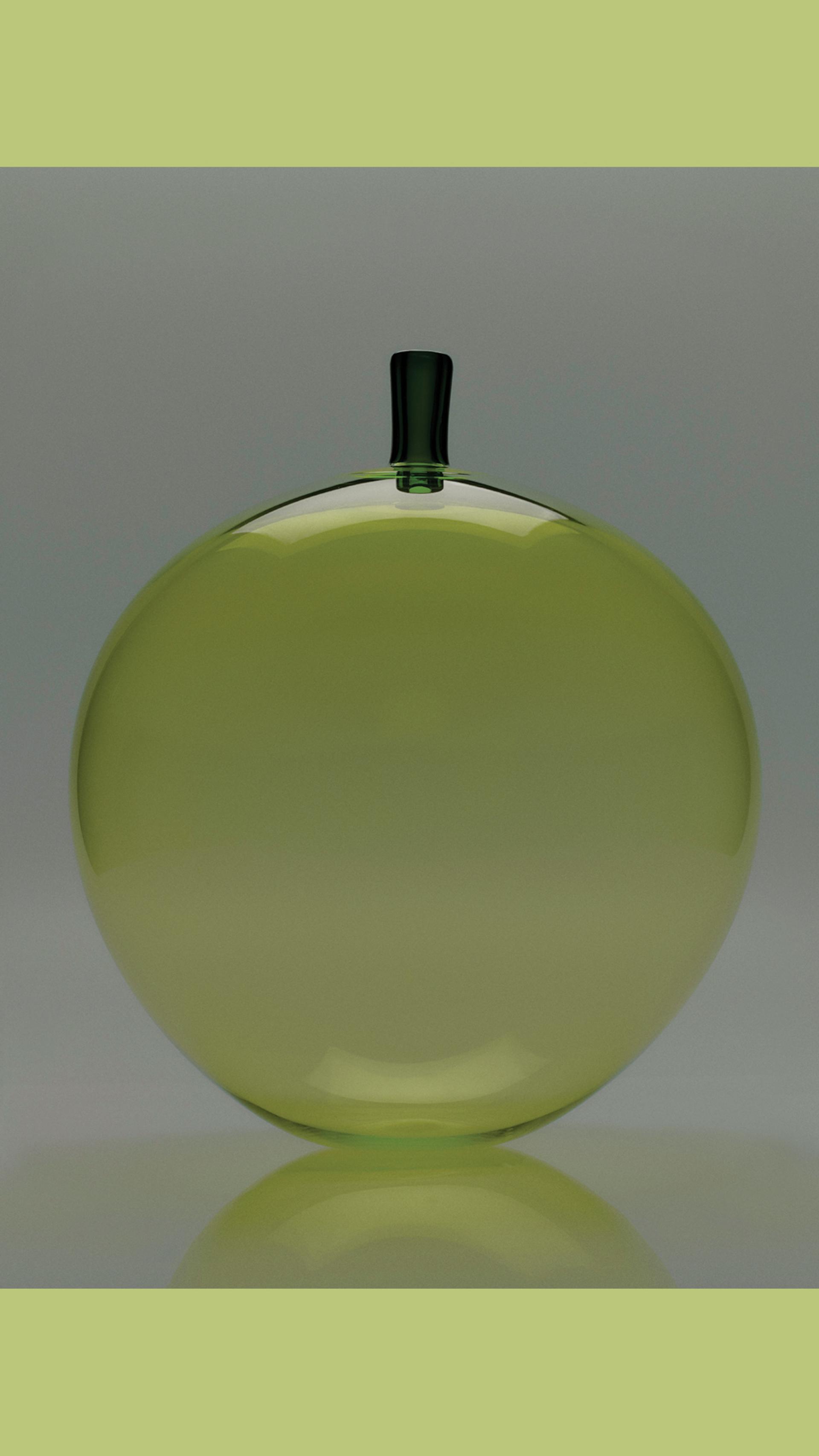 Glass apple