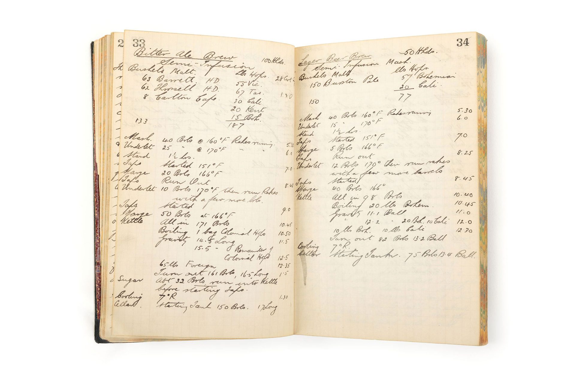 Doctoral thesis typewritten in quarto size cloth sping back cover.