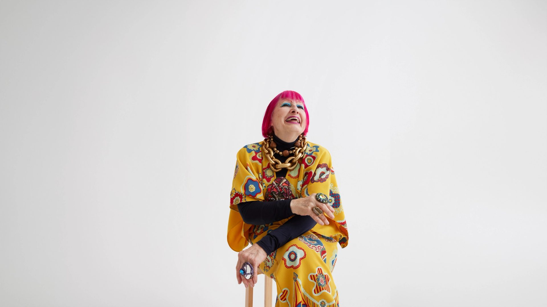 portrait of Zandra Rhodes