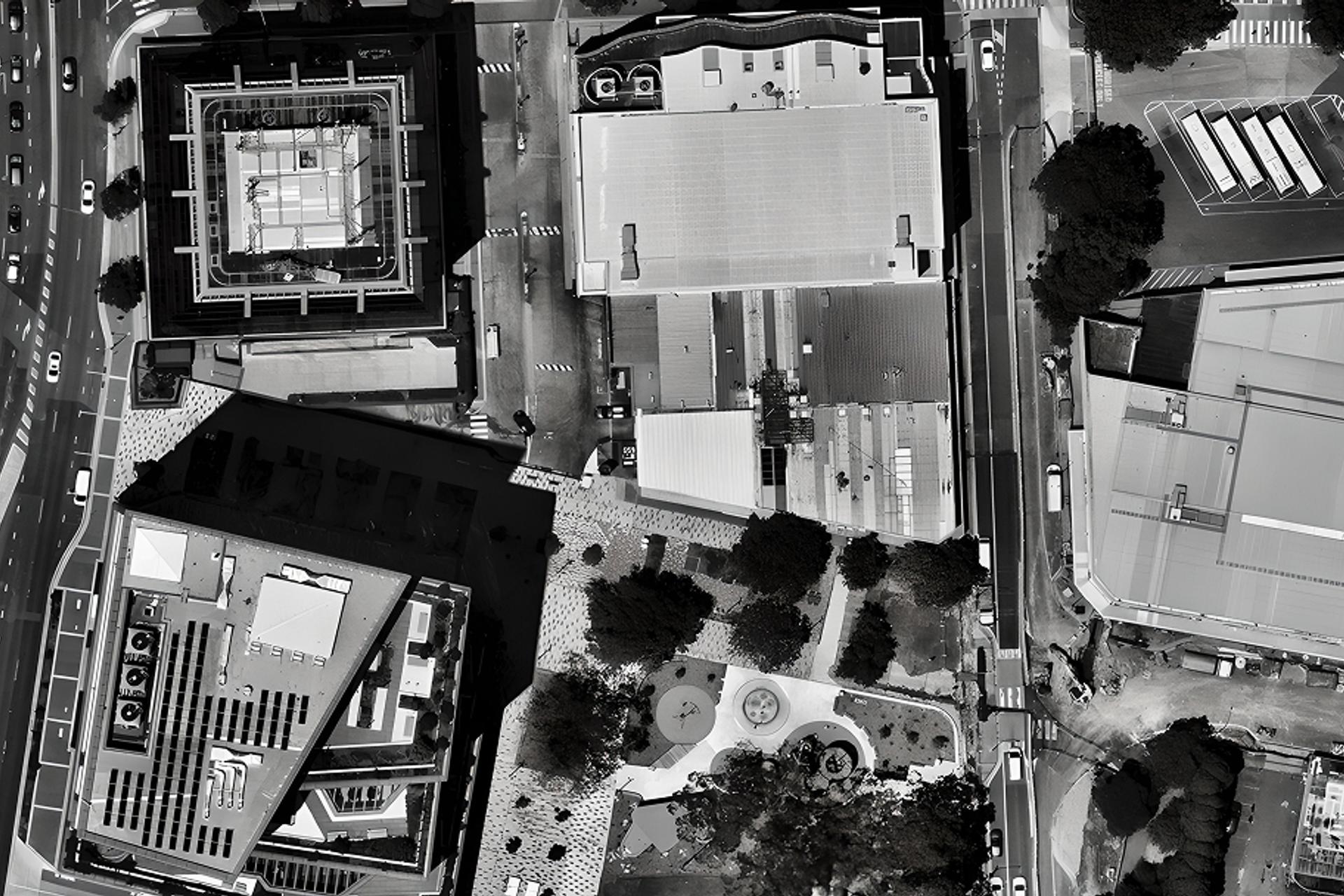 Overhead shot of Bankstown