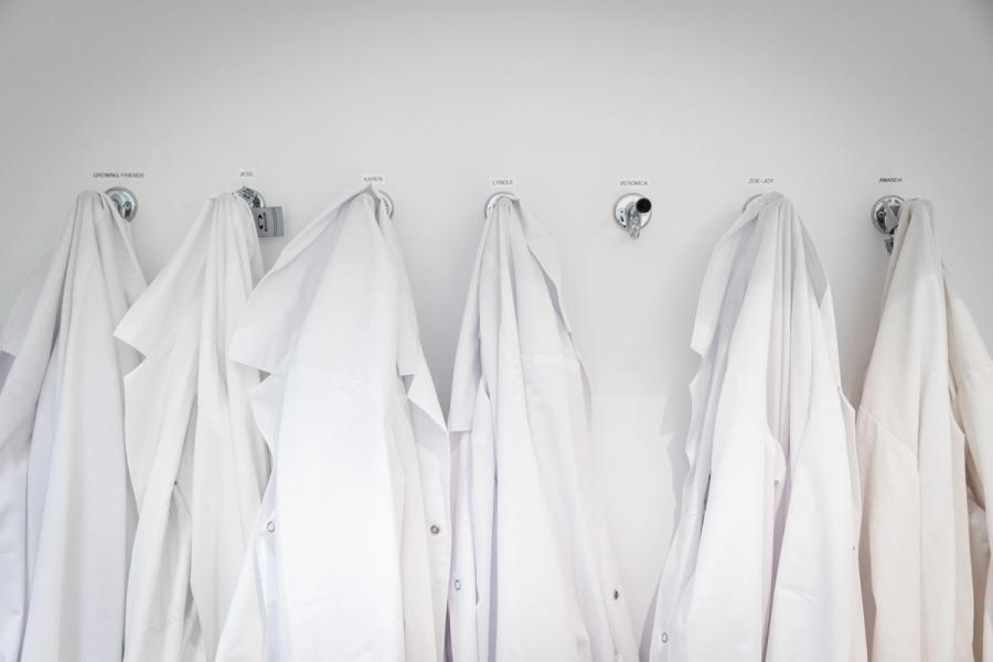 Lab coats at Australian PlantBank