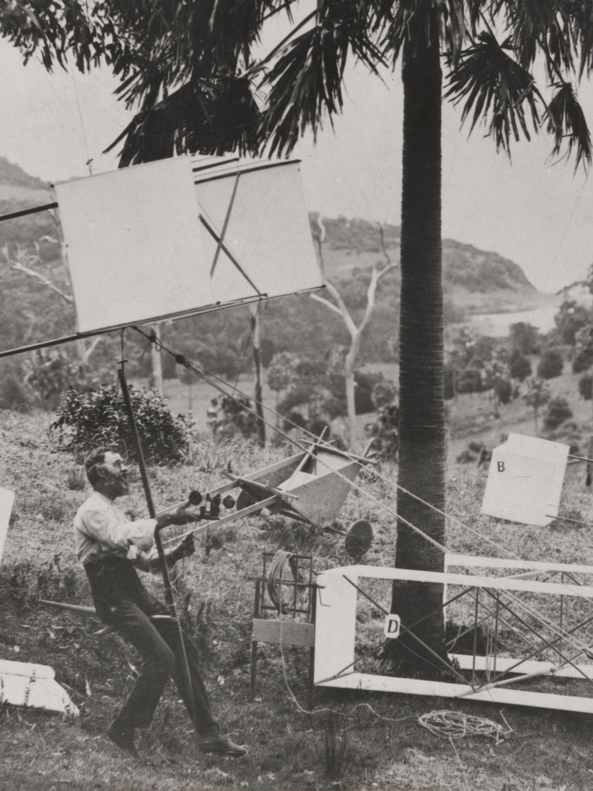 many kites within a country landscape