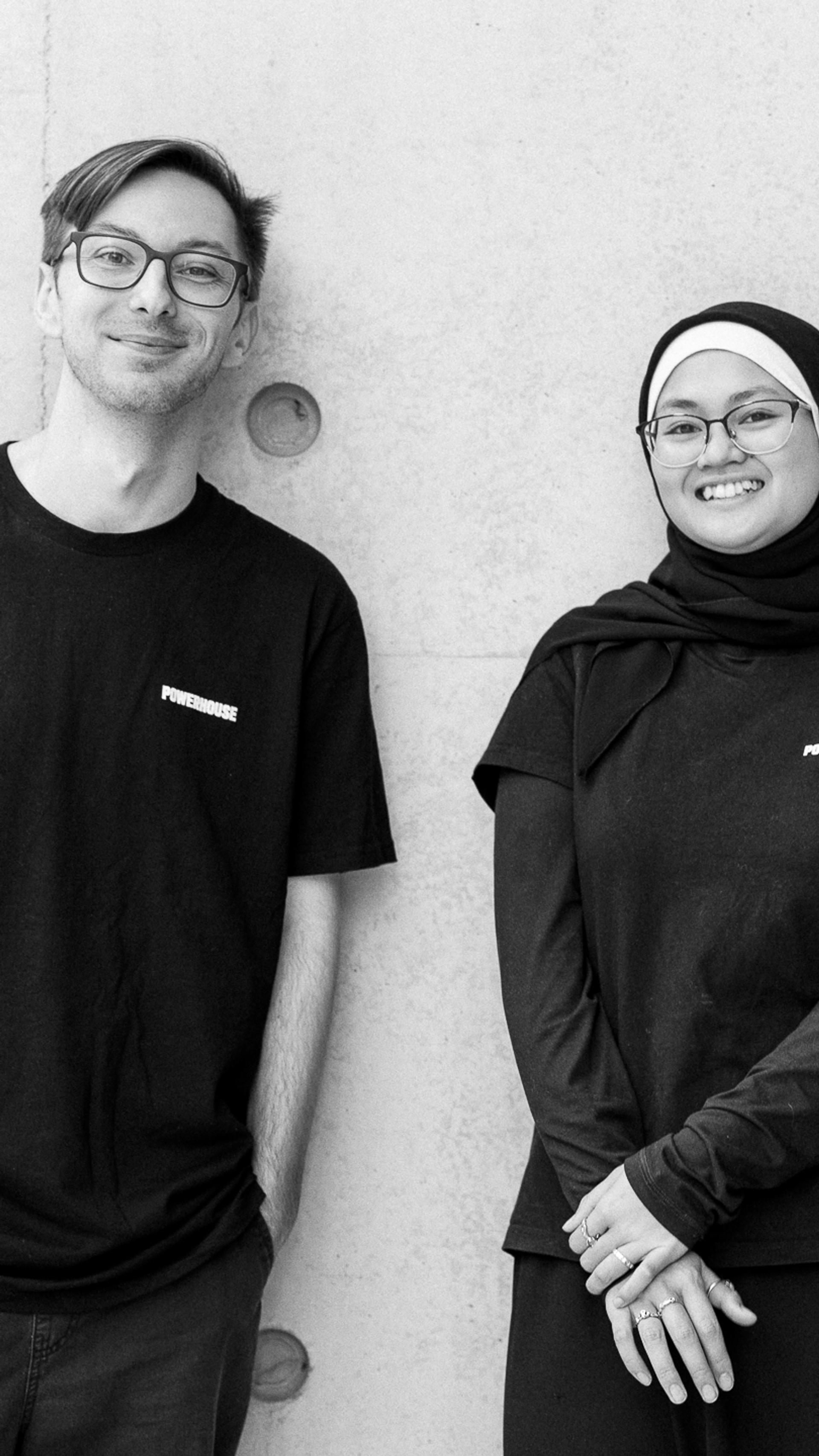 Powerhouse Volunteers: Mitch, Rizqin and Liz at Powerhouse Castle Hill (Image: Marinco Kojdanovski)