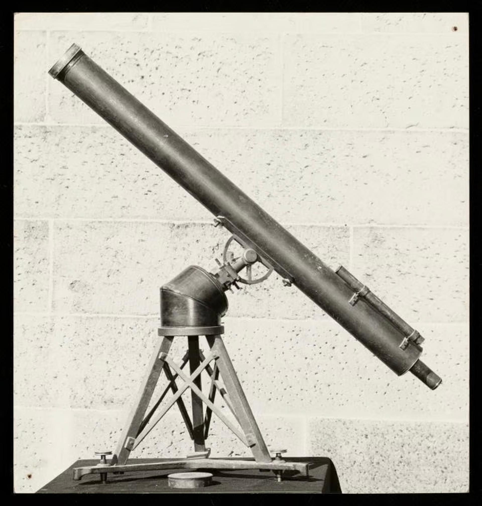 Brisbane's Equatorial Telescope on display.