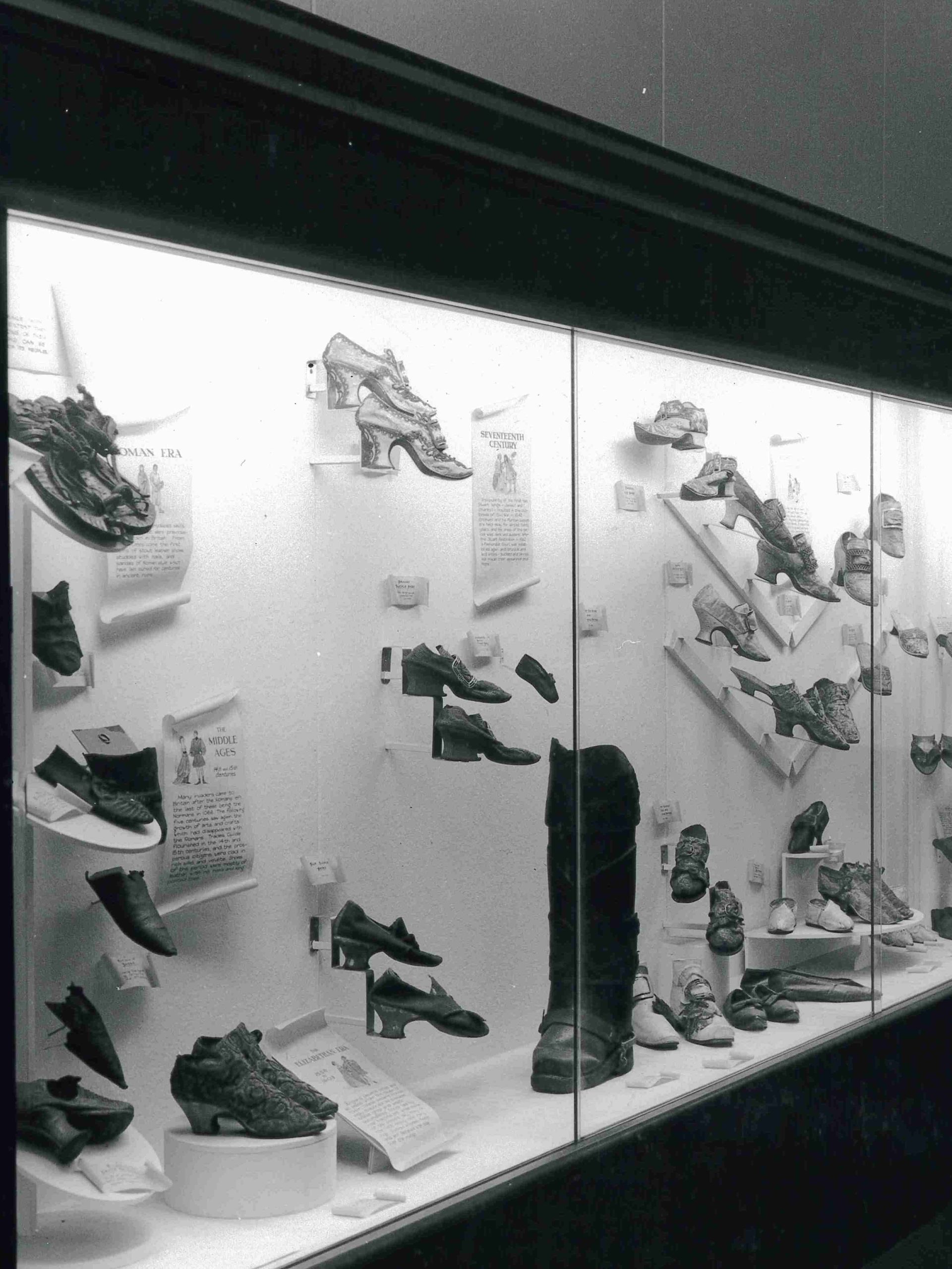 The Box collection of shoes, spurs and buckles