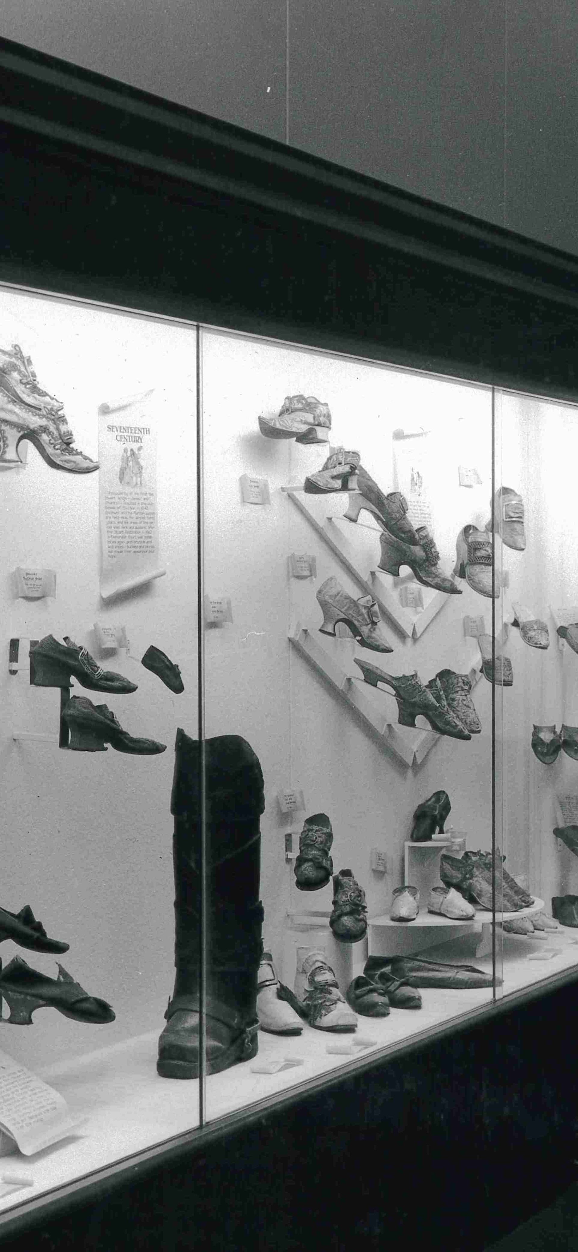 The Box collection of shoes, spurs and buckles