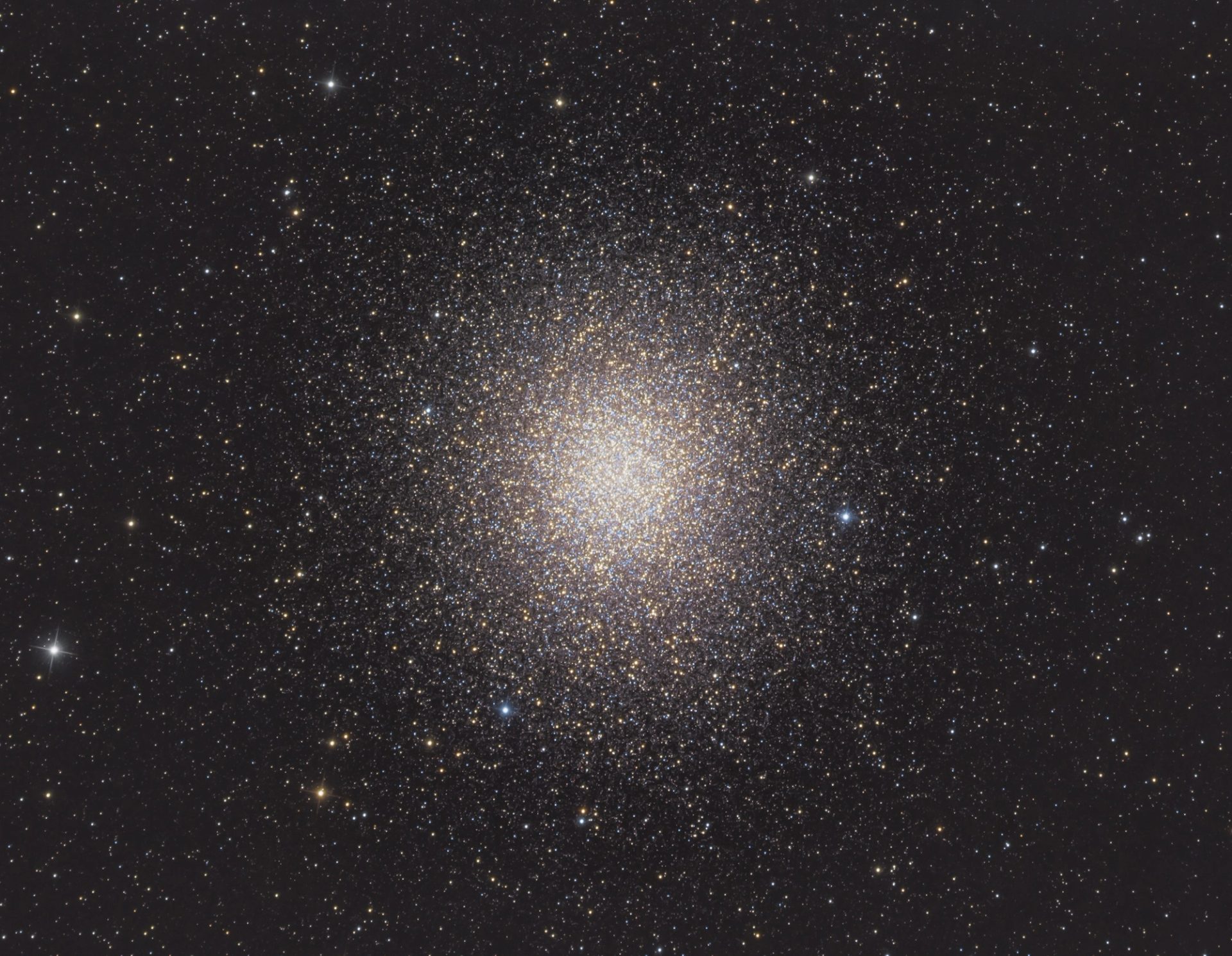 Cluster of stars.