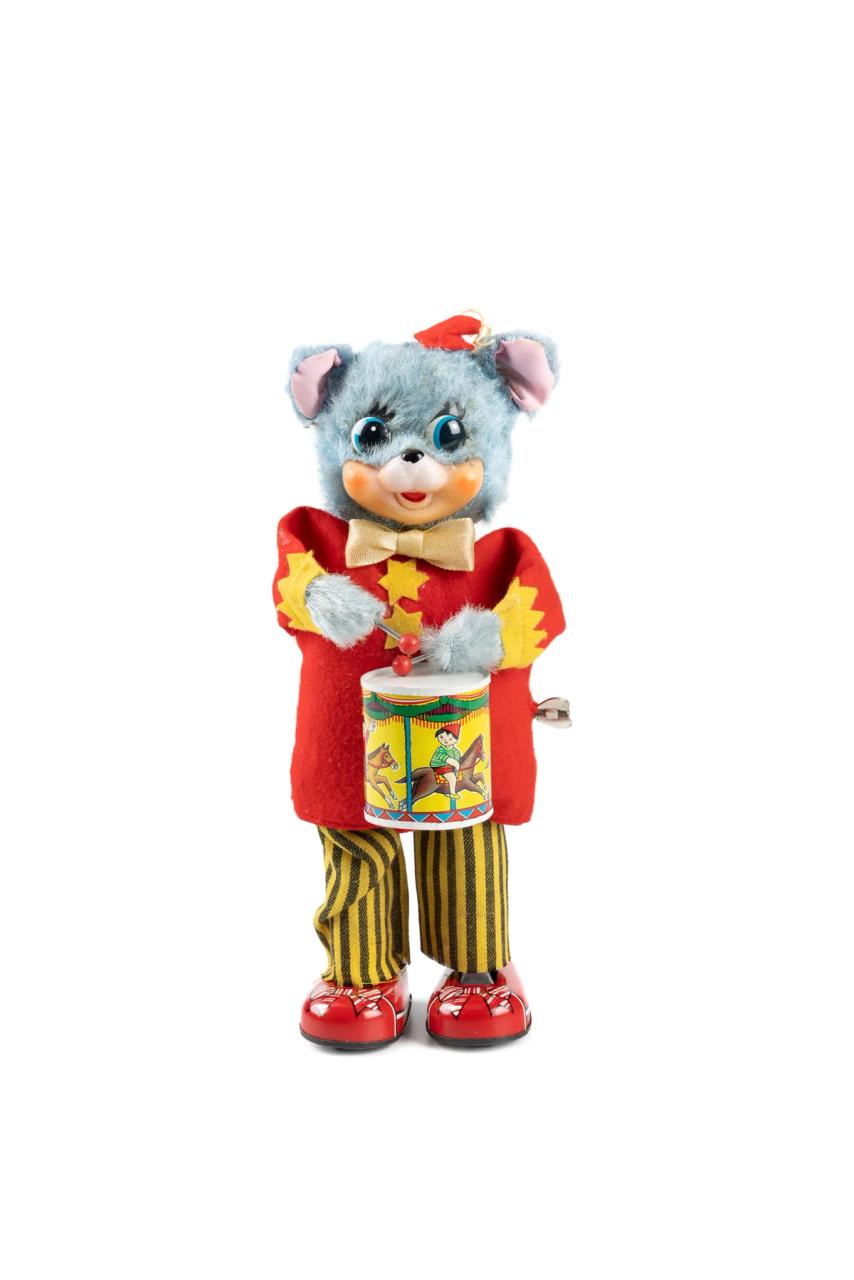 Drummer toy bear