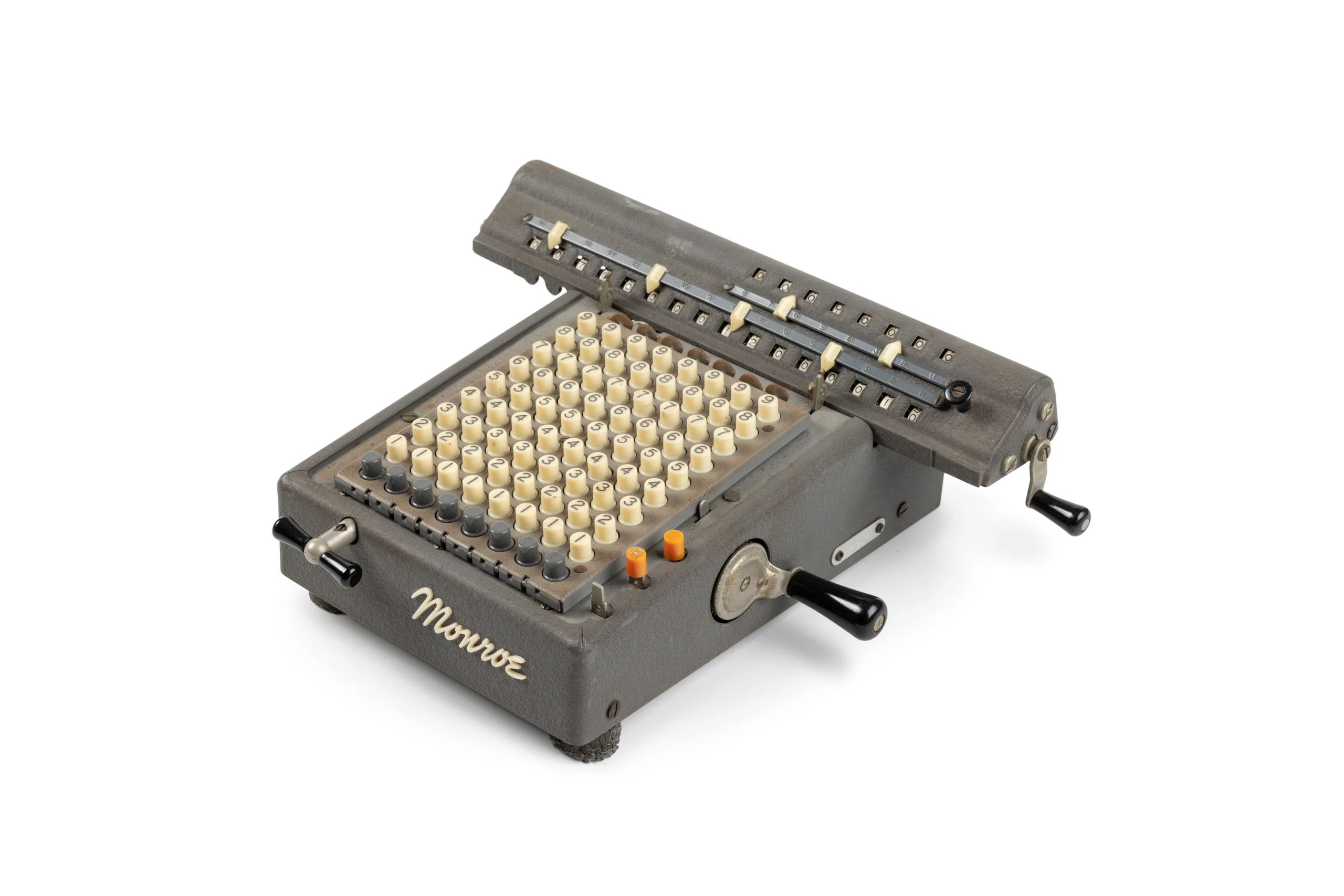 Monroe metalic, number punching device.