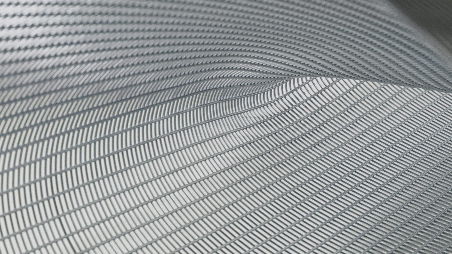 Silver metal object.