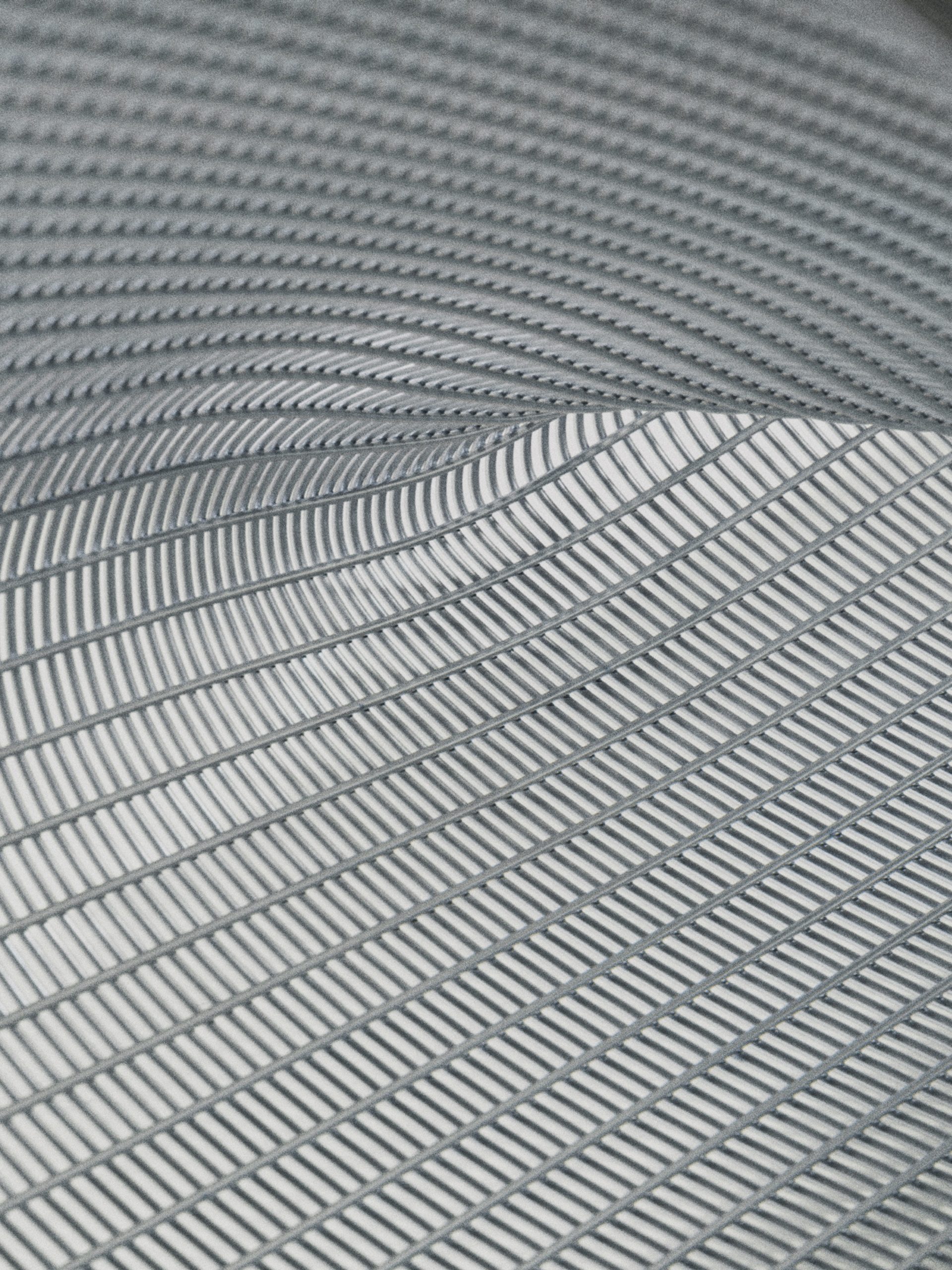 Silver metal object.