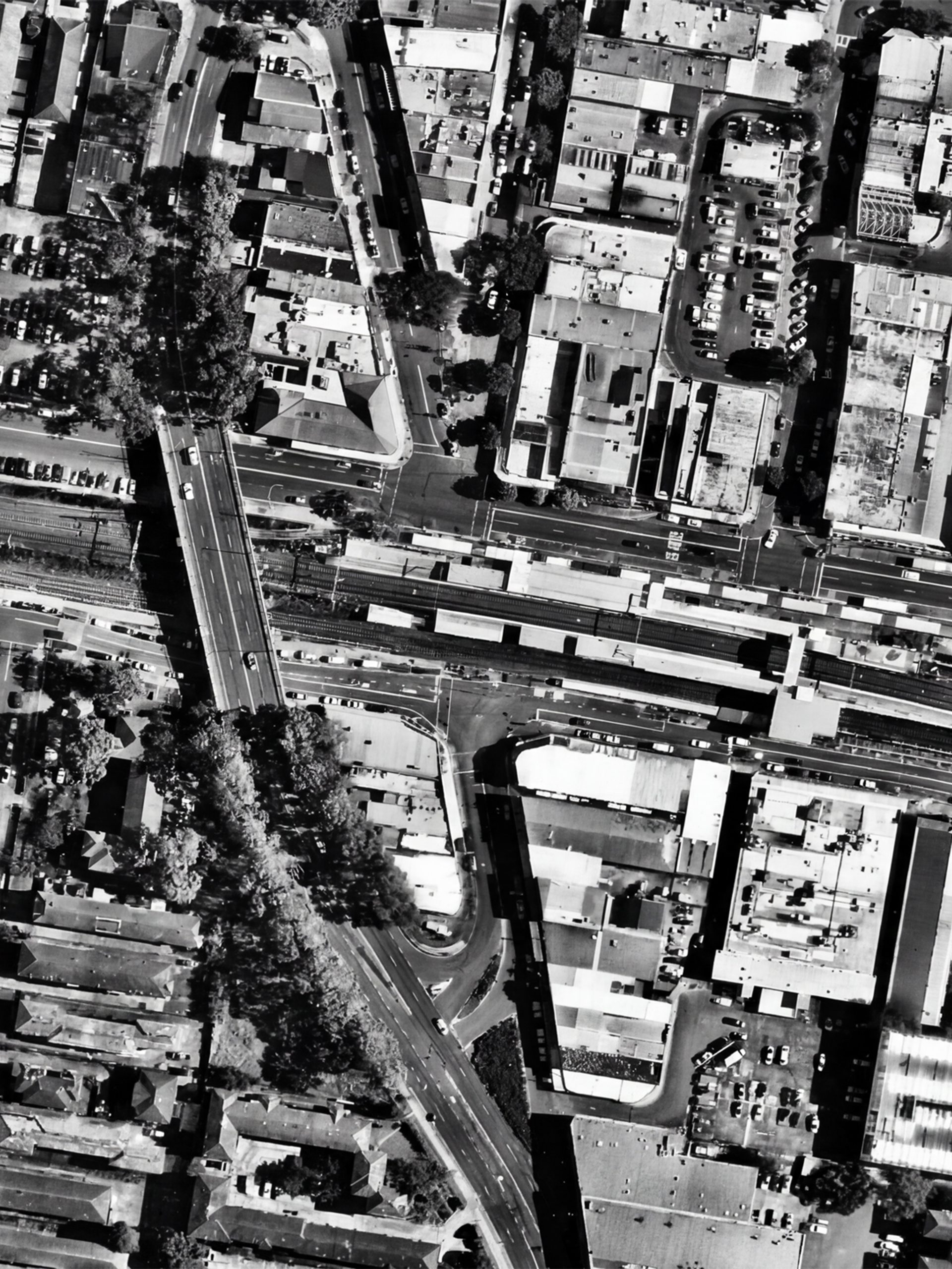Overhead shot of Cabramatta