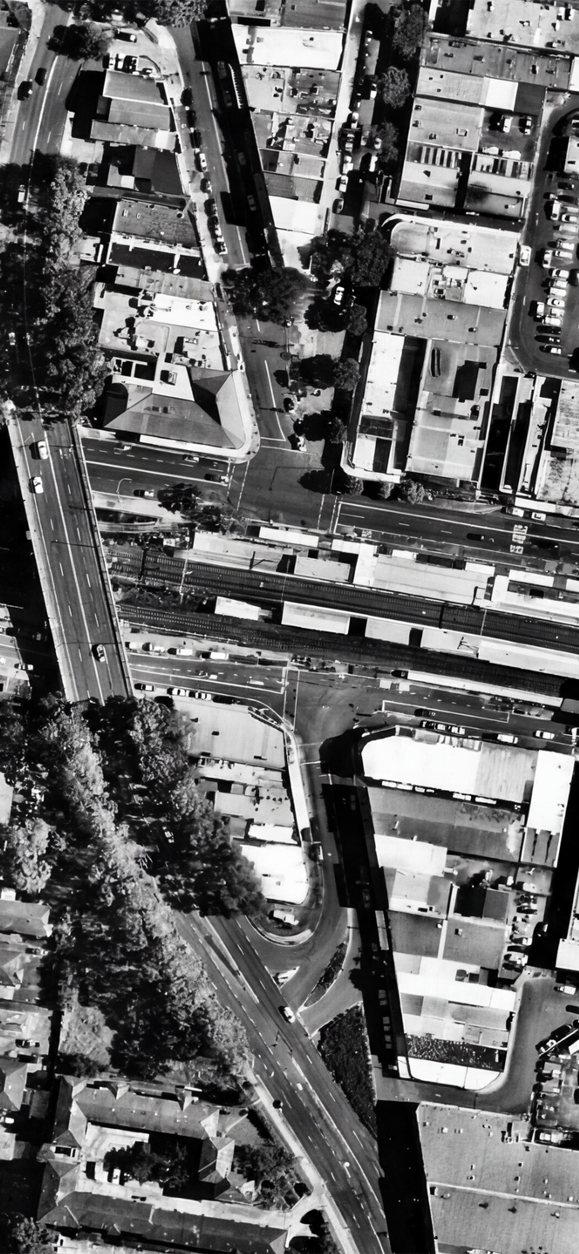 Overhead shot of Cabramatta