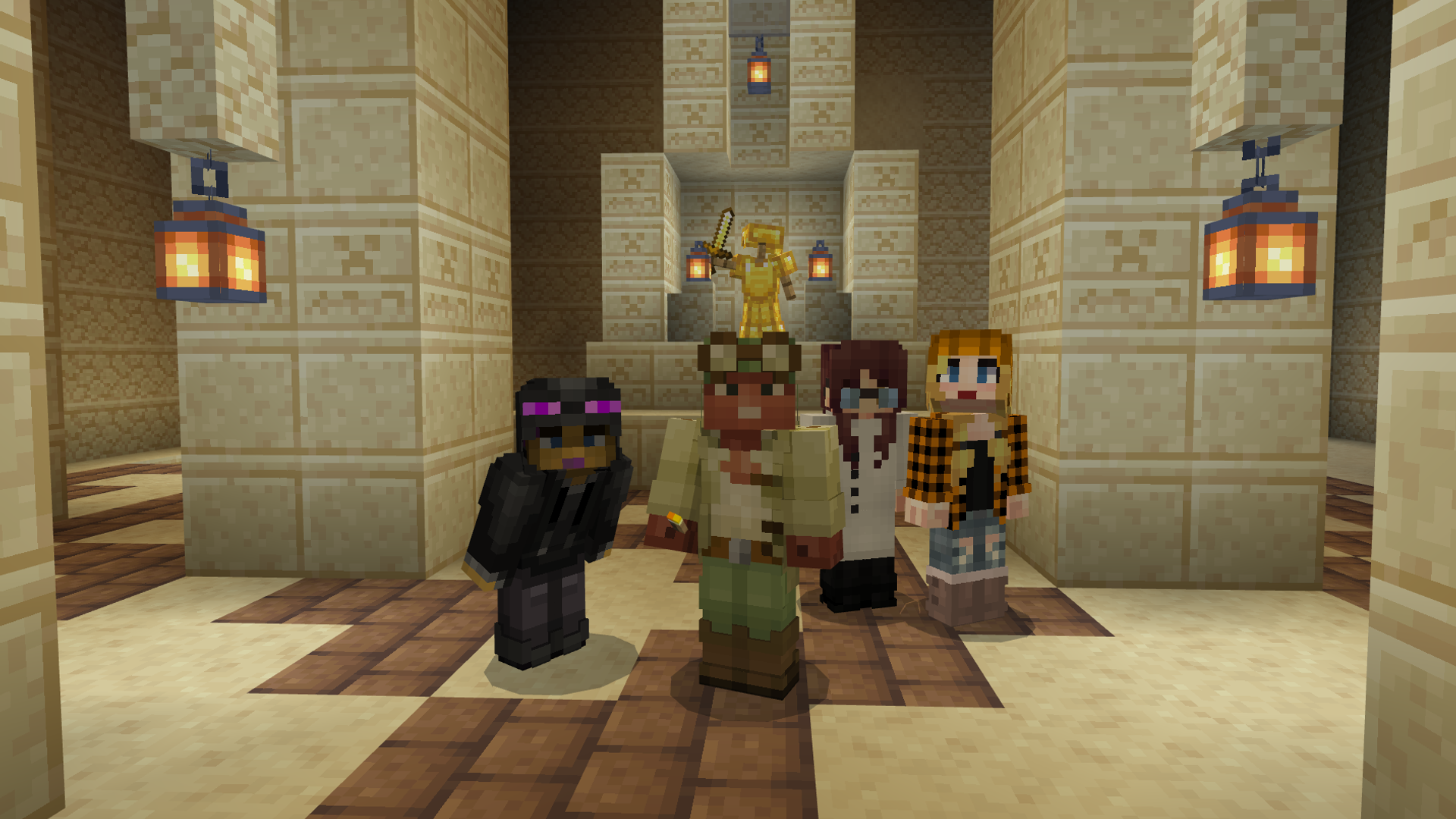 Family Minecraft Escape Room