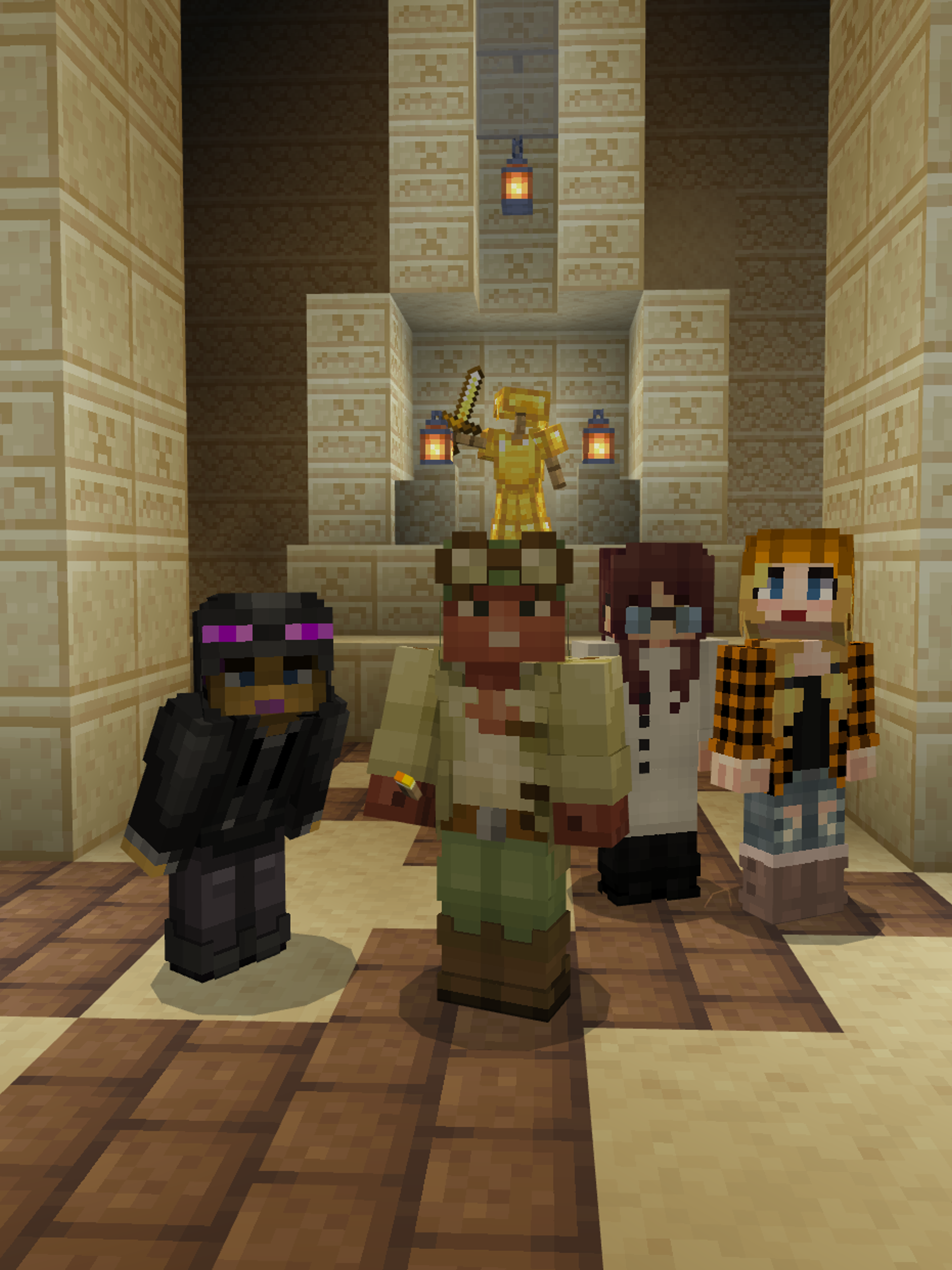 Family Minecraft Escape Room