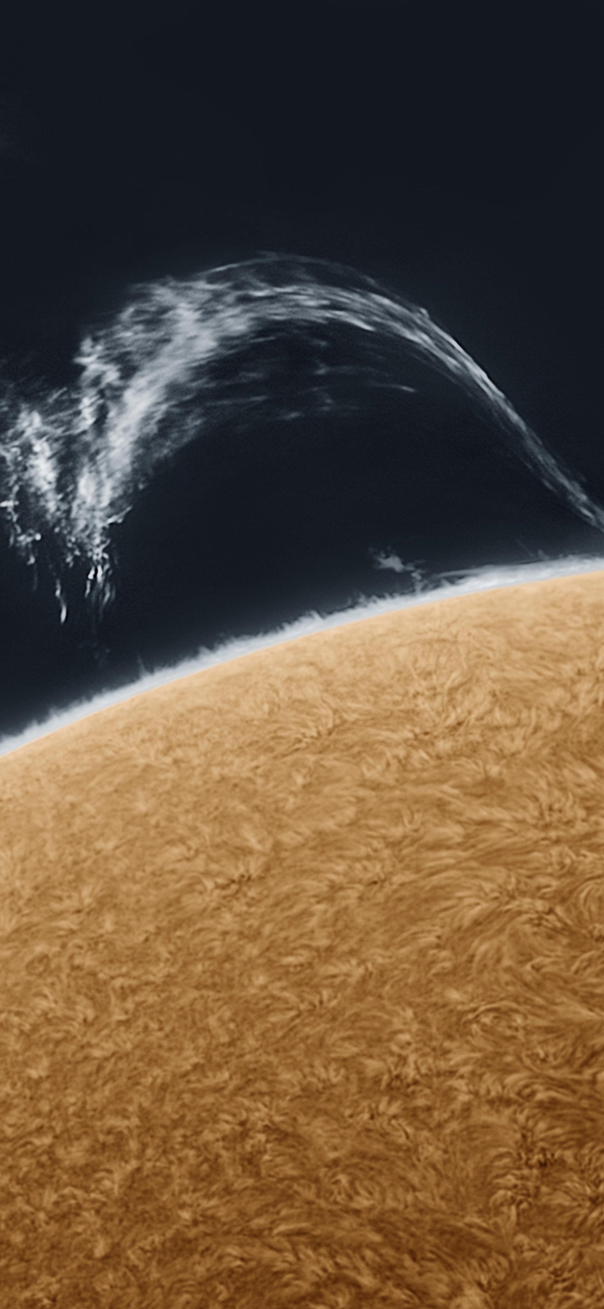 Solar flare.