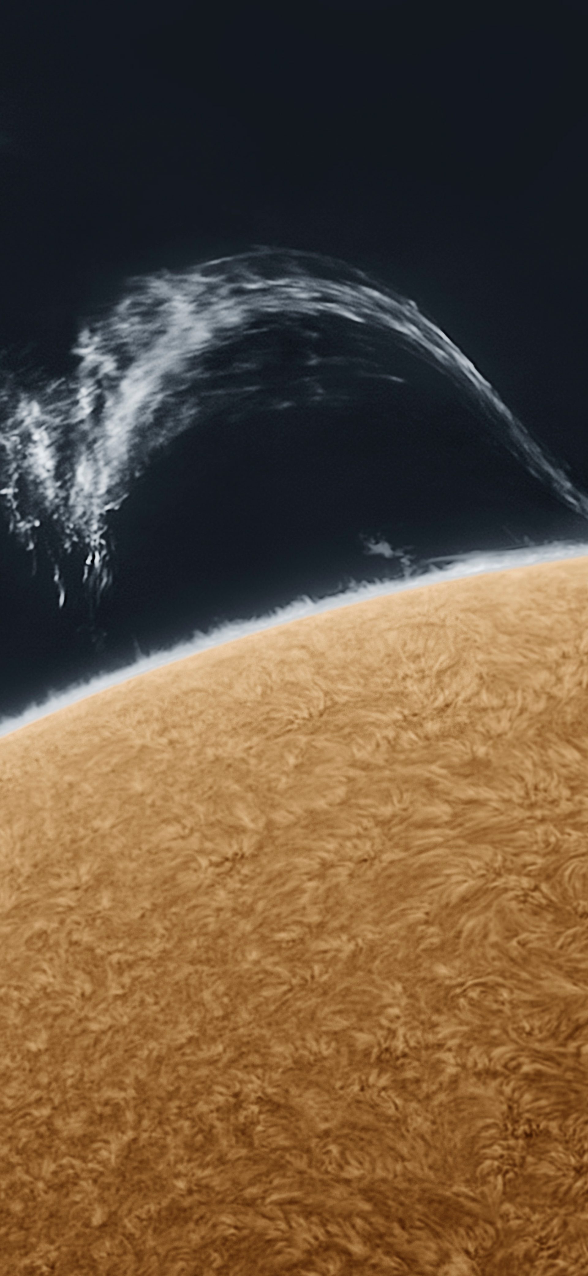 Solar flare.
