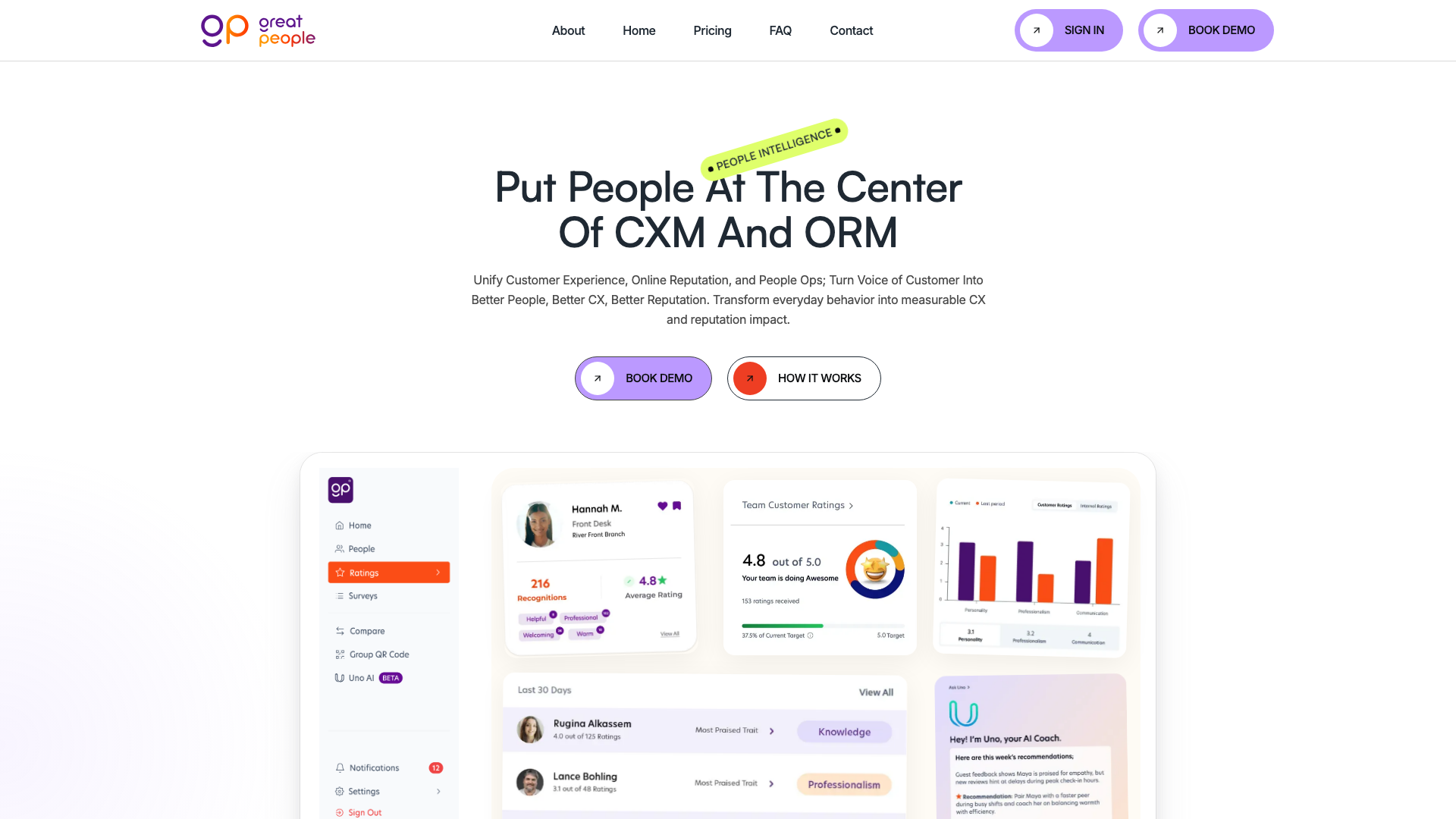 Great People, service-intelligence platform for mid-market multi-location businesses across MENA