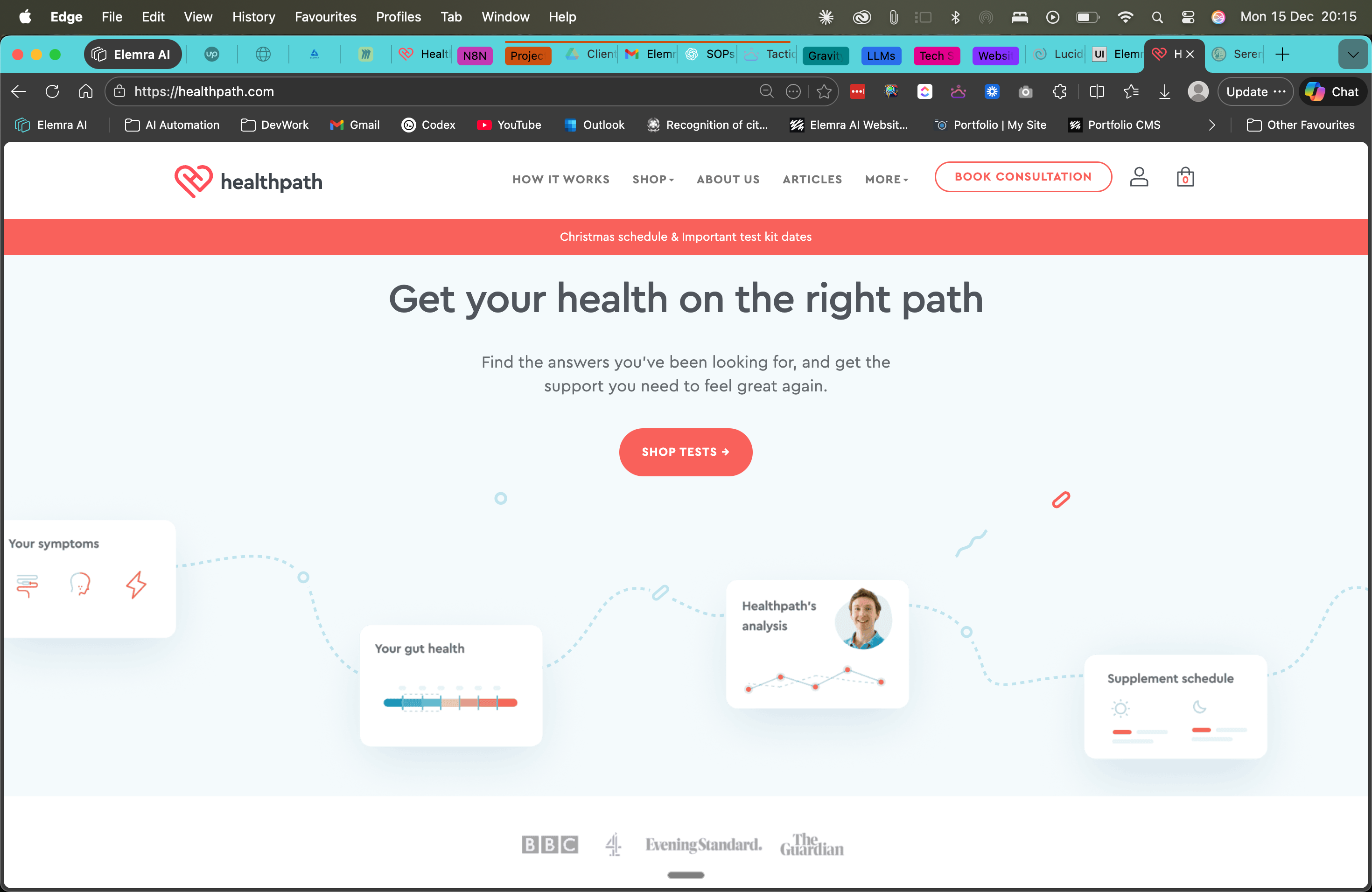 Healthpath website