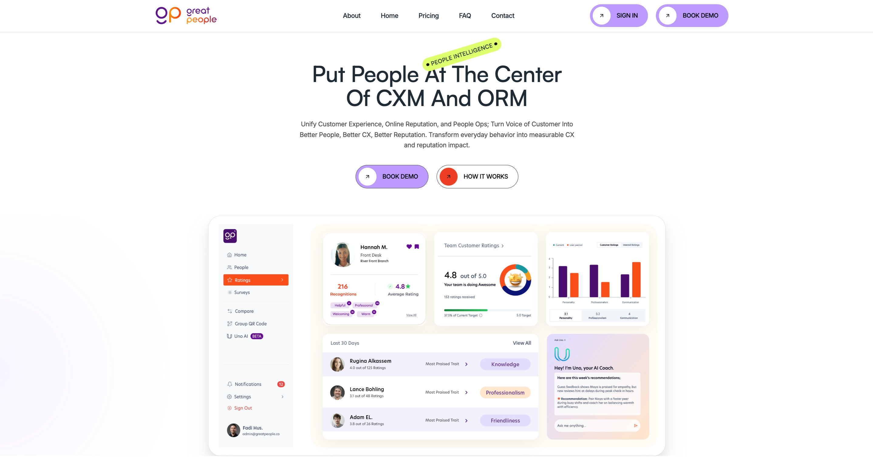 Great People website