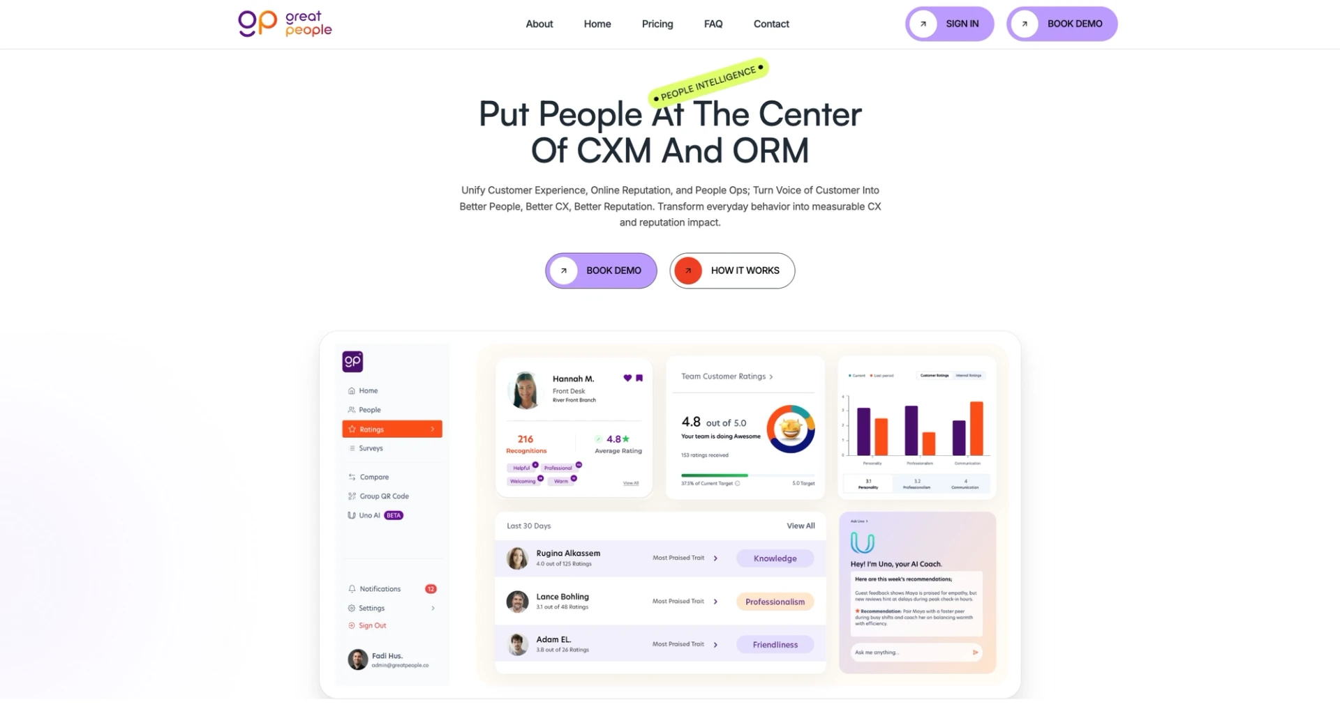 Great People website