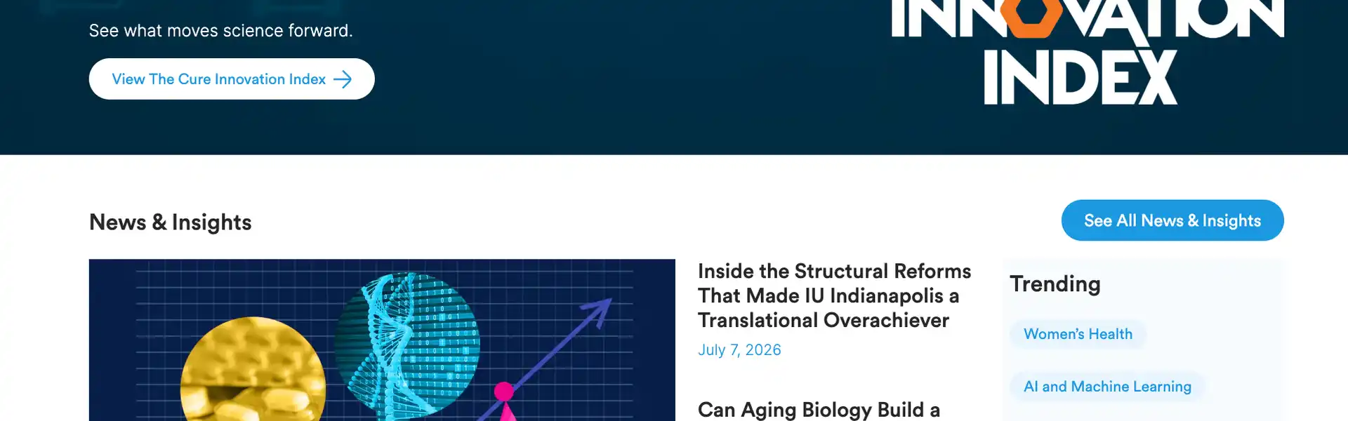 Cure website