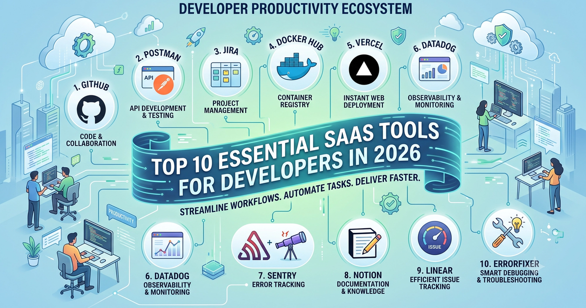 10 Essential SaaS Tools to Maximize Developer Productivity in 2026