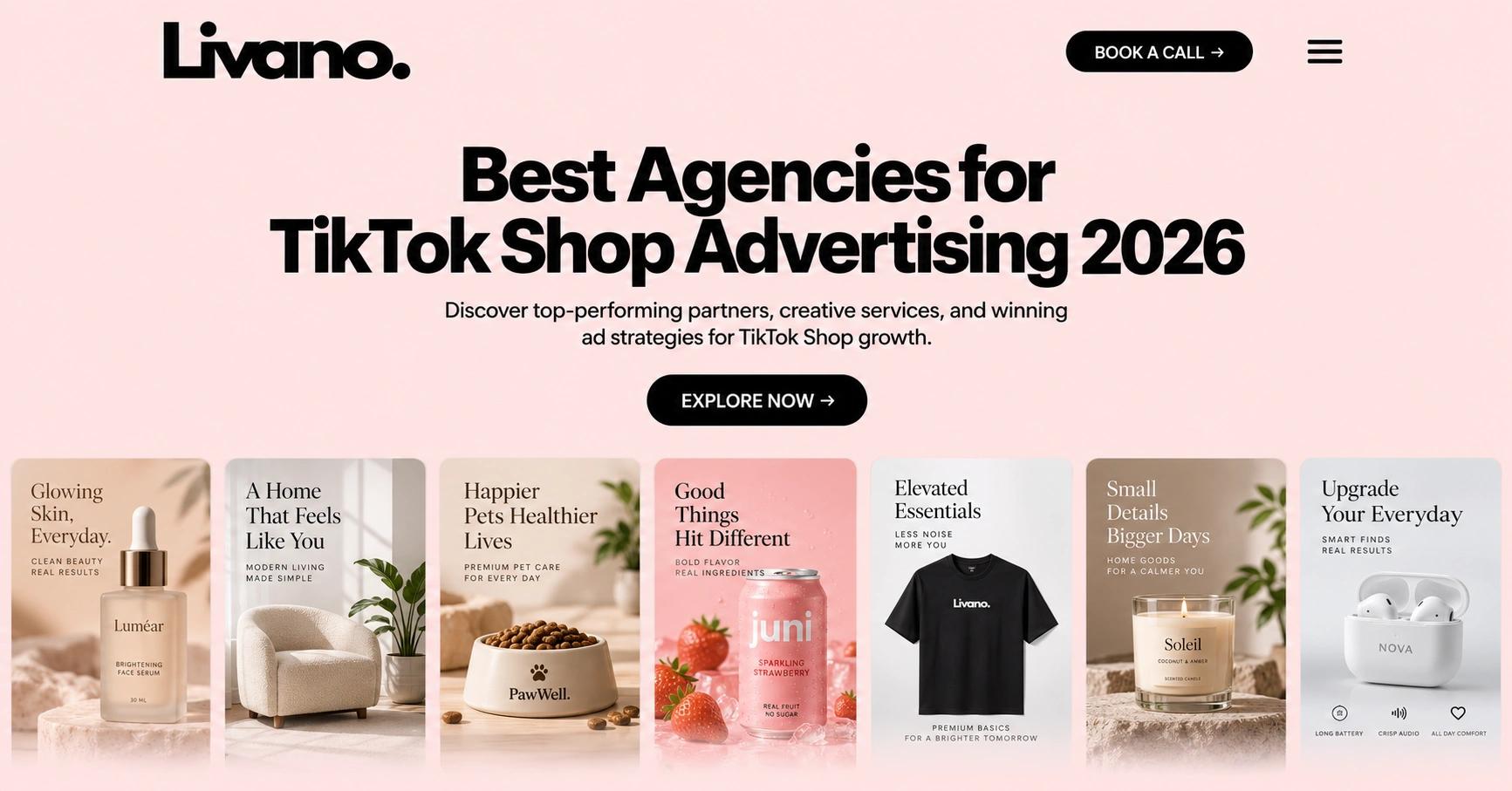 Best Agencies for TikTok Shop Advertising in 2026 | Livano