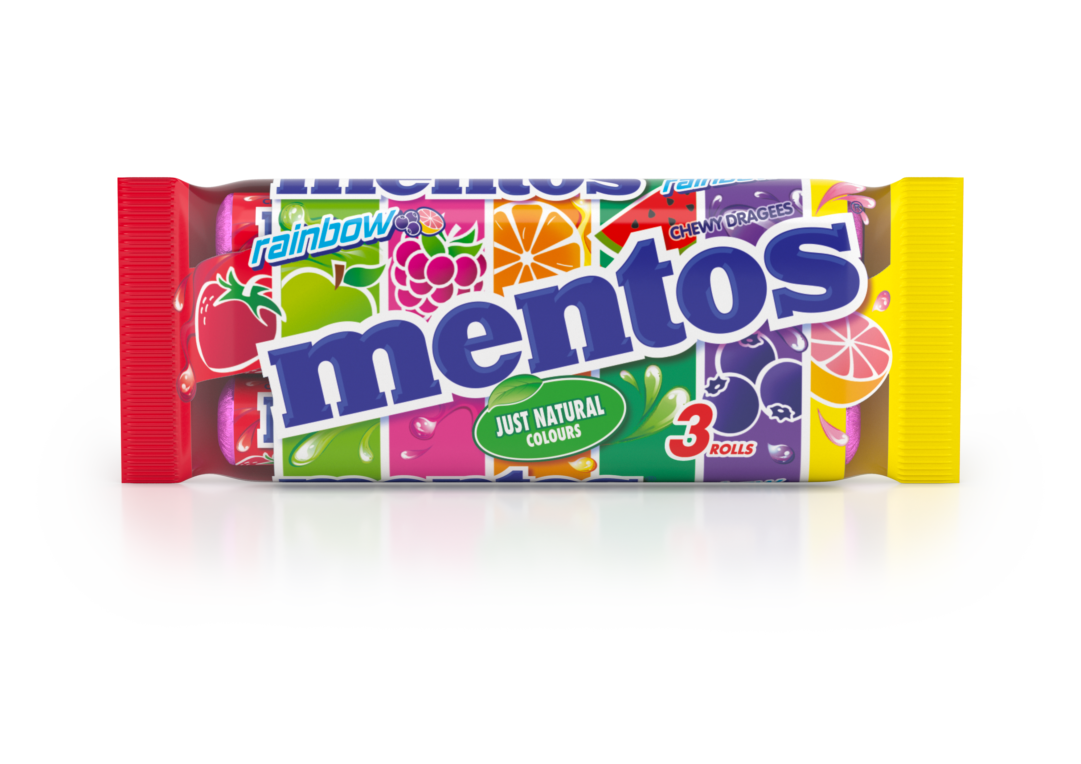 Mentos Rainbow 3-pack