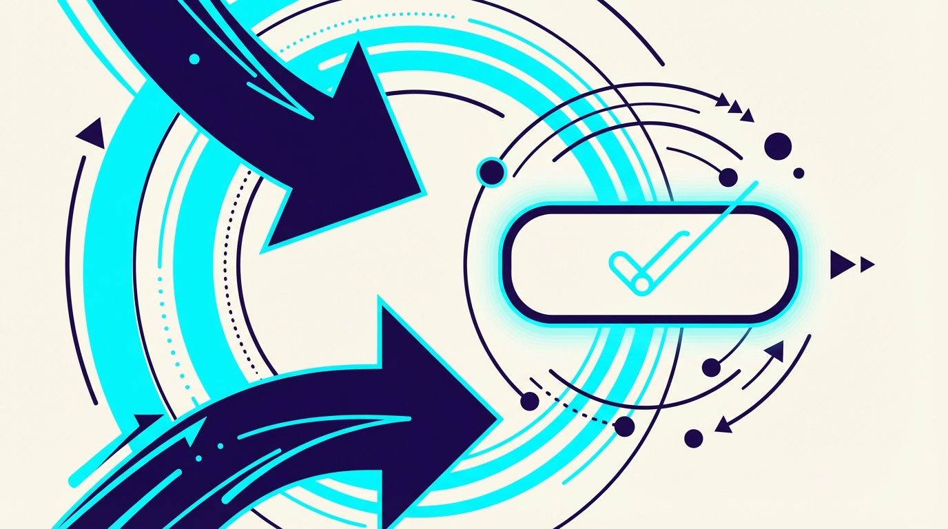 Illustration of an agentic SaaS chatbot completing actions like bookings and checkouts inside a chat window