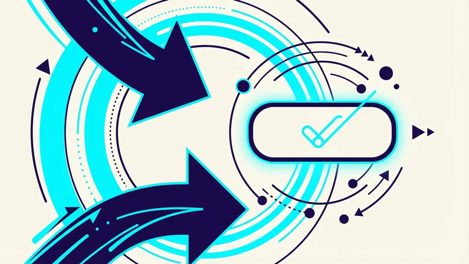 Illustration of an agentic SaaS chatbot completing actions like bookings and checkouts inside a chat window