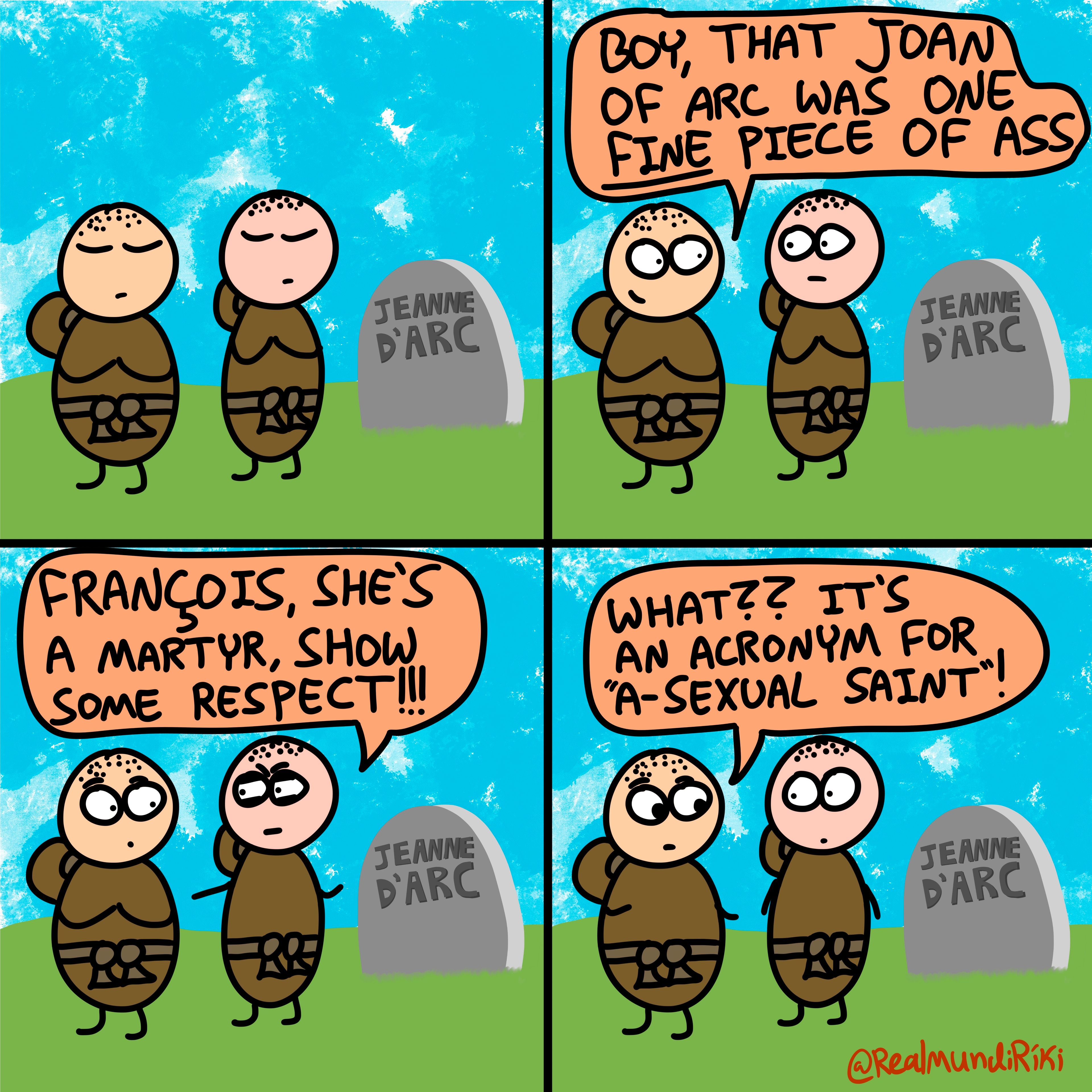 Joan of ASS, @RealMuniRiki, 2022