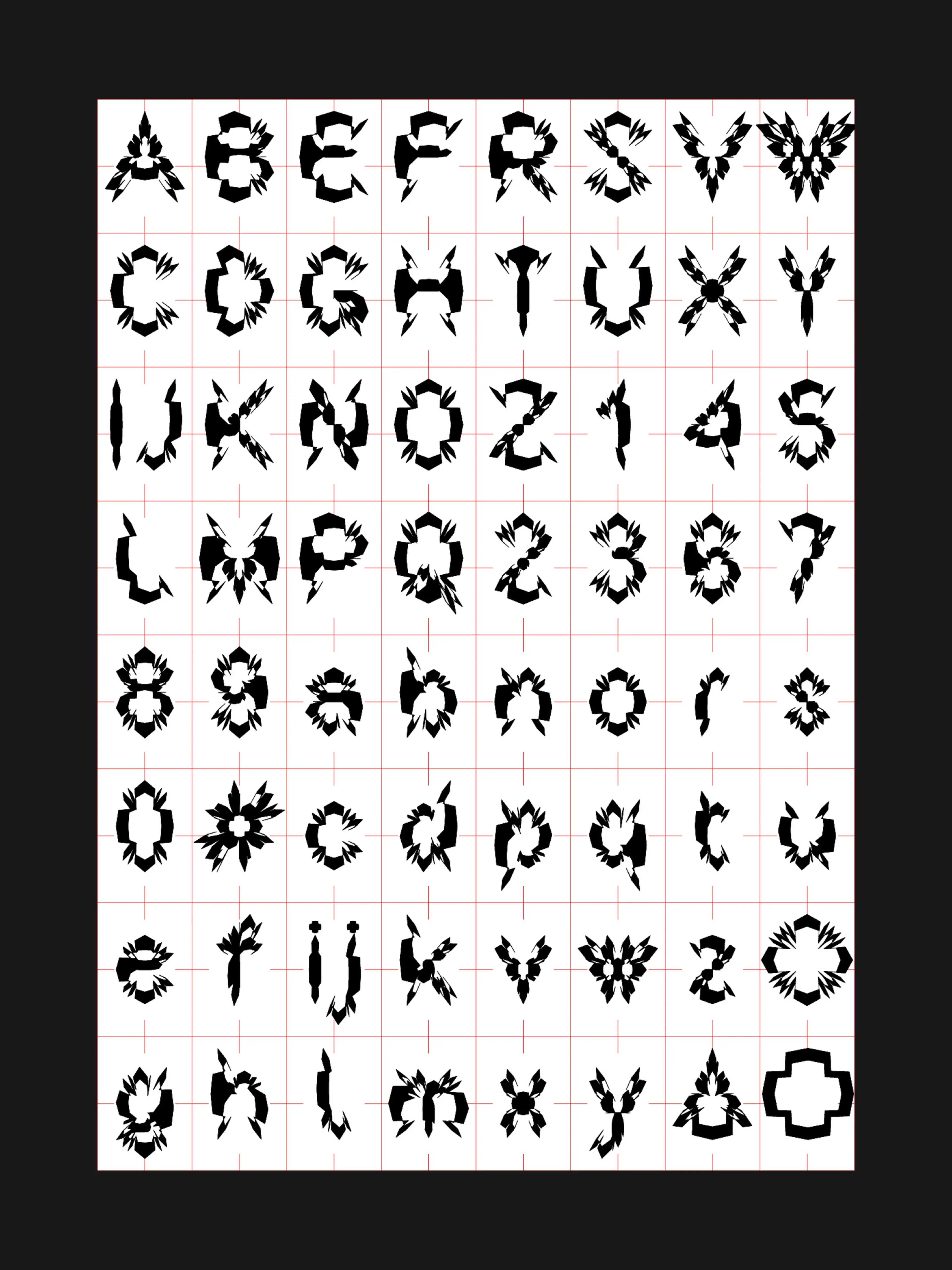 A is A is A: Alphabets