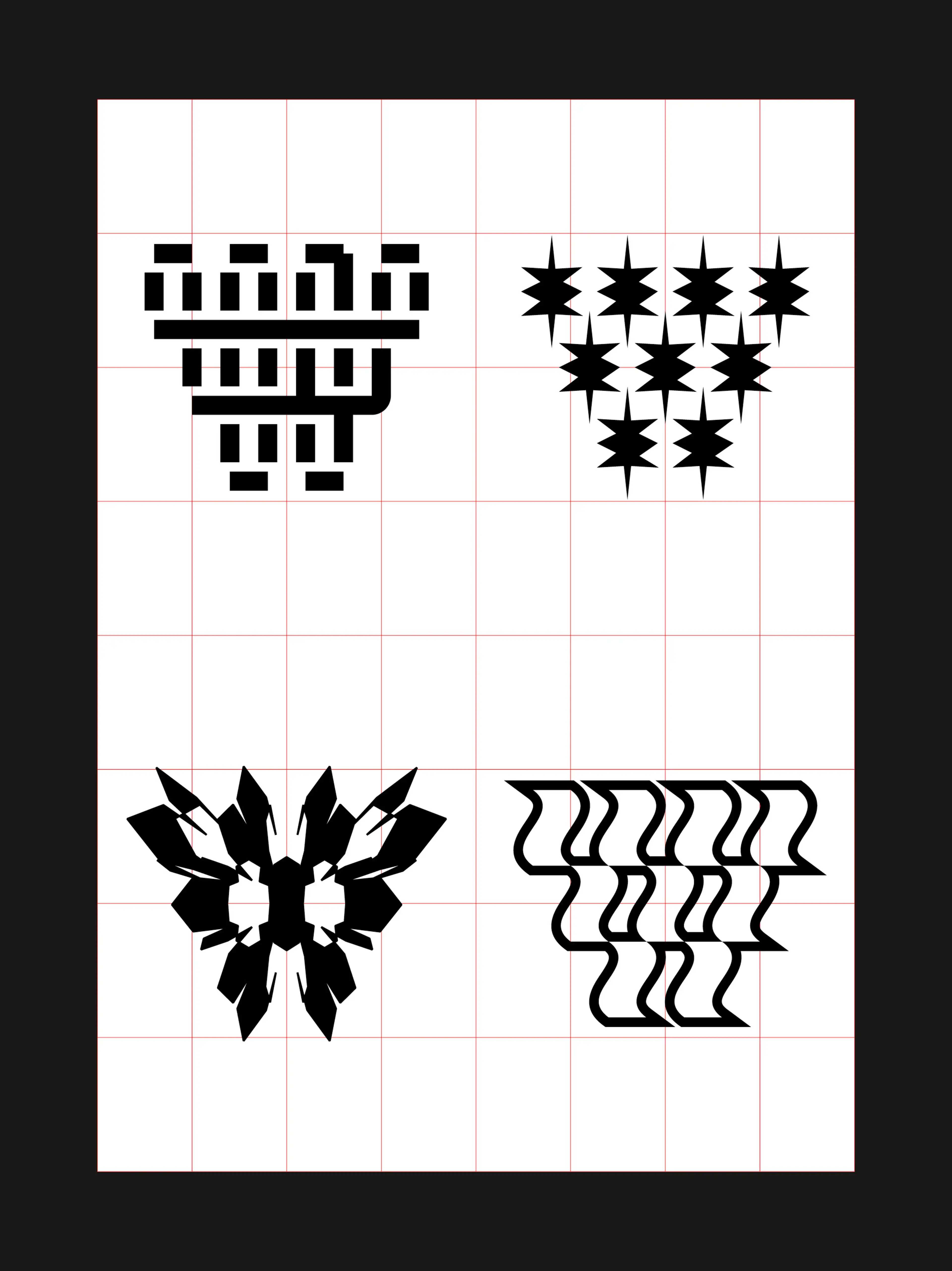 A is A is A: Alphabets