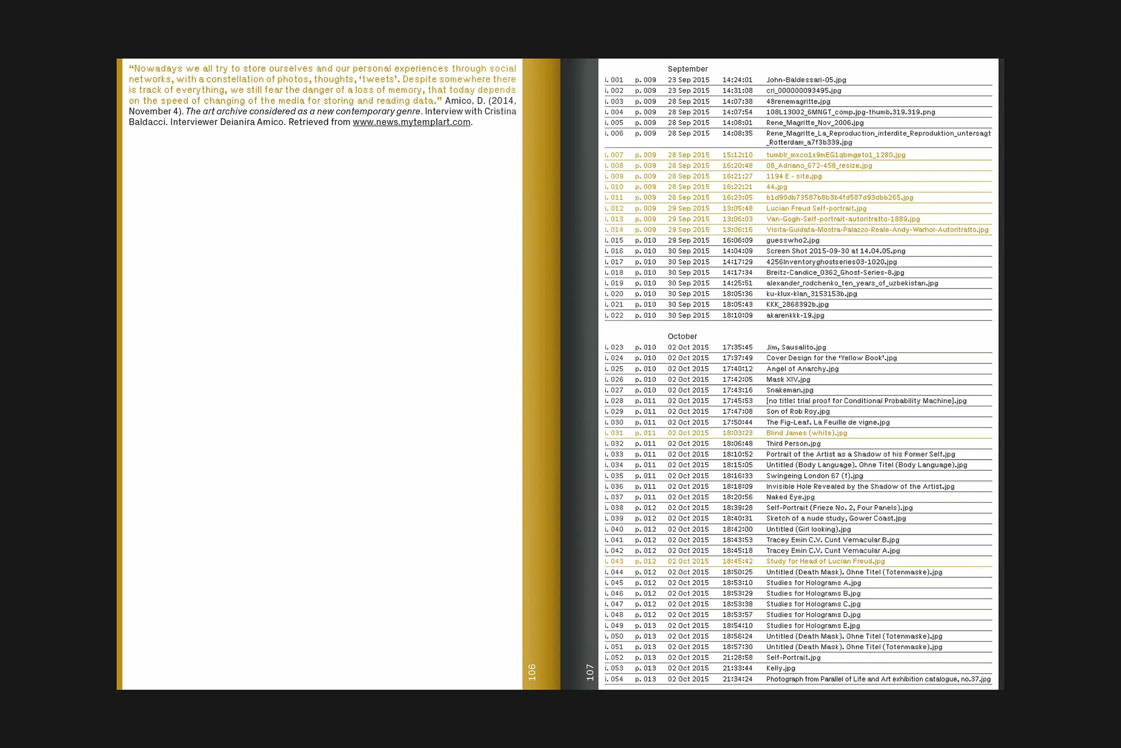 Atlas of Visual Identity
