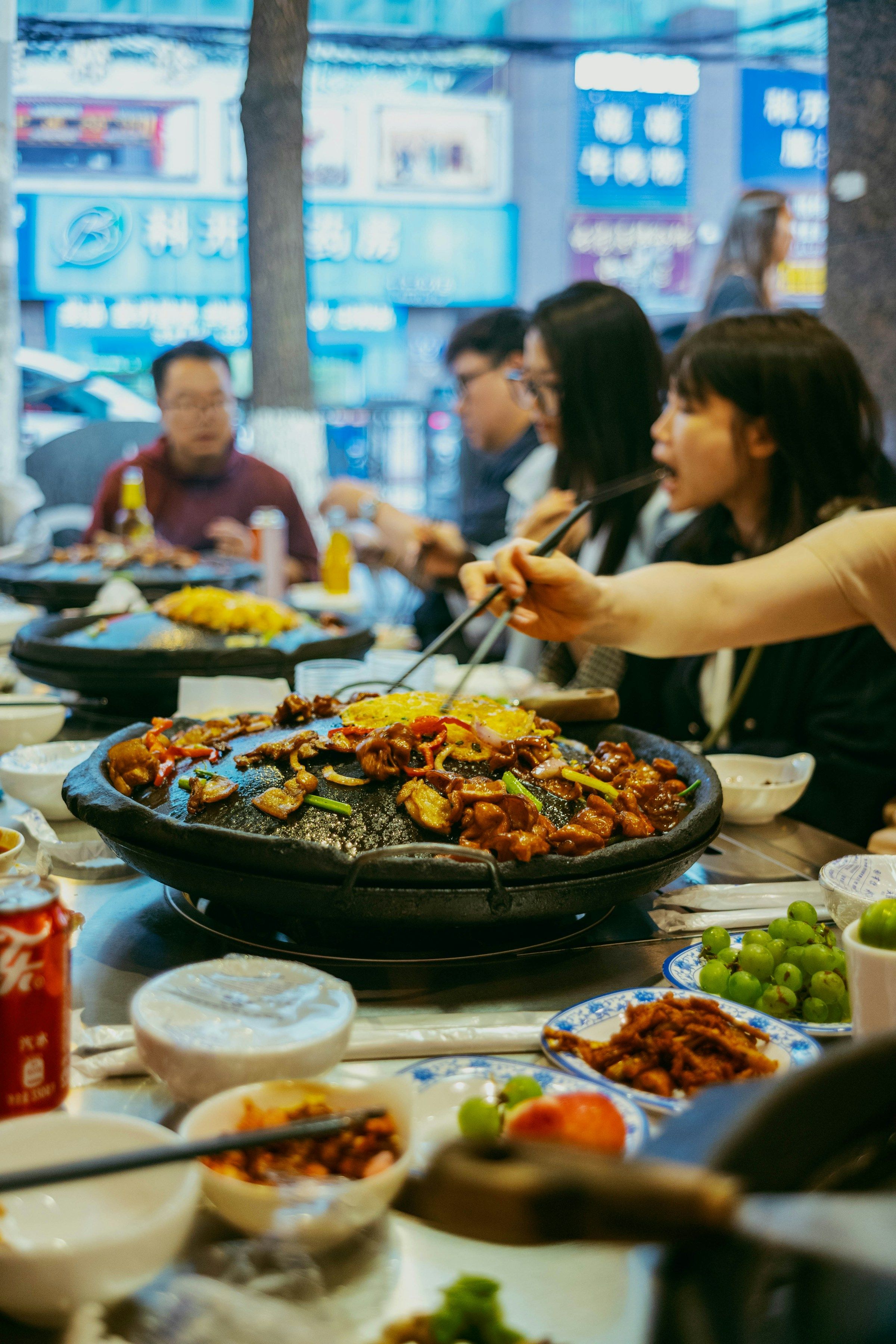 Lẩu nướng cả bàn