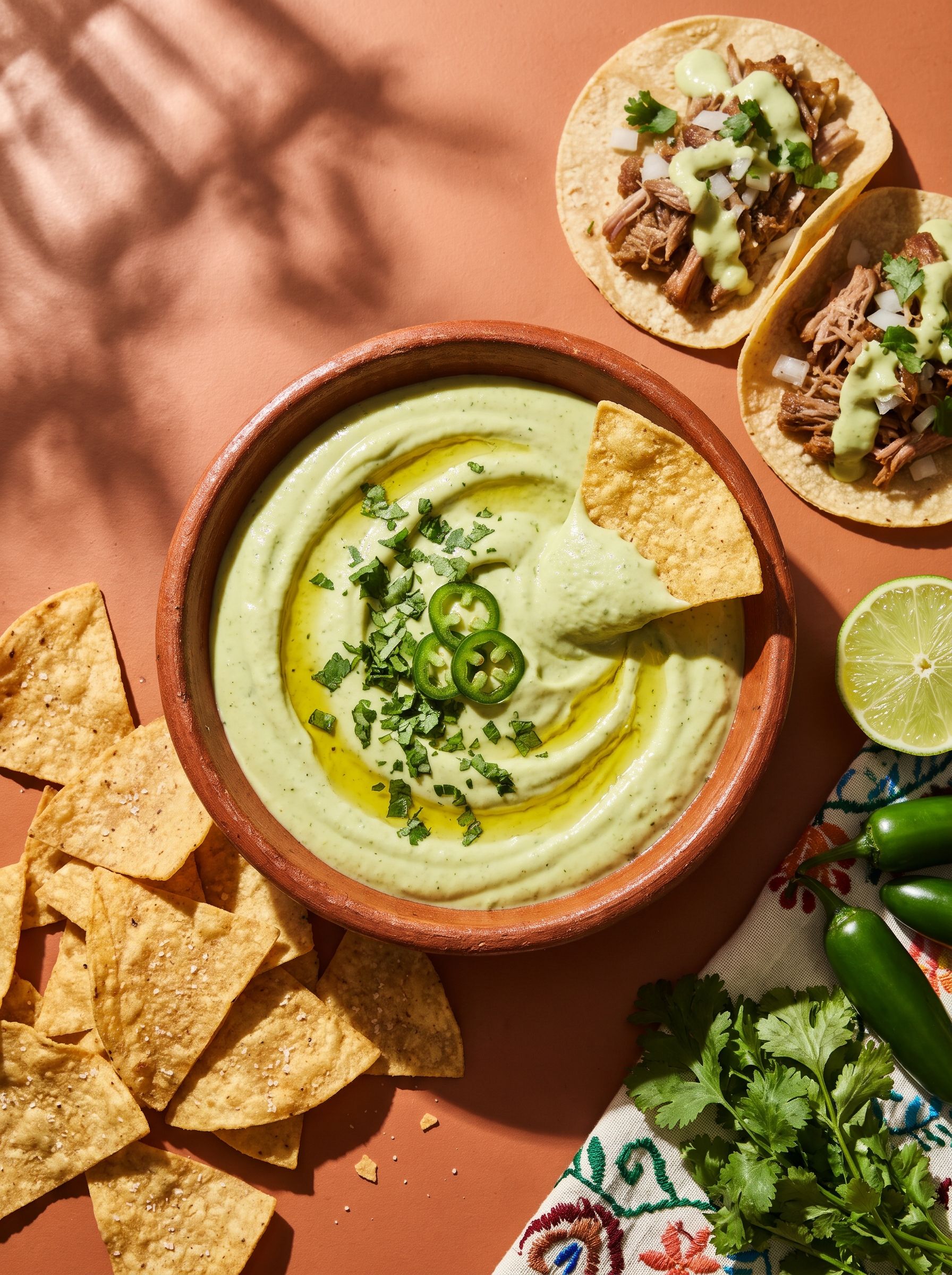 Creamy Green Jalapeño Dip
