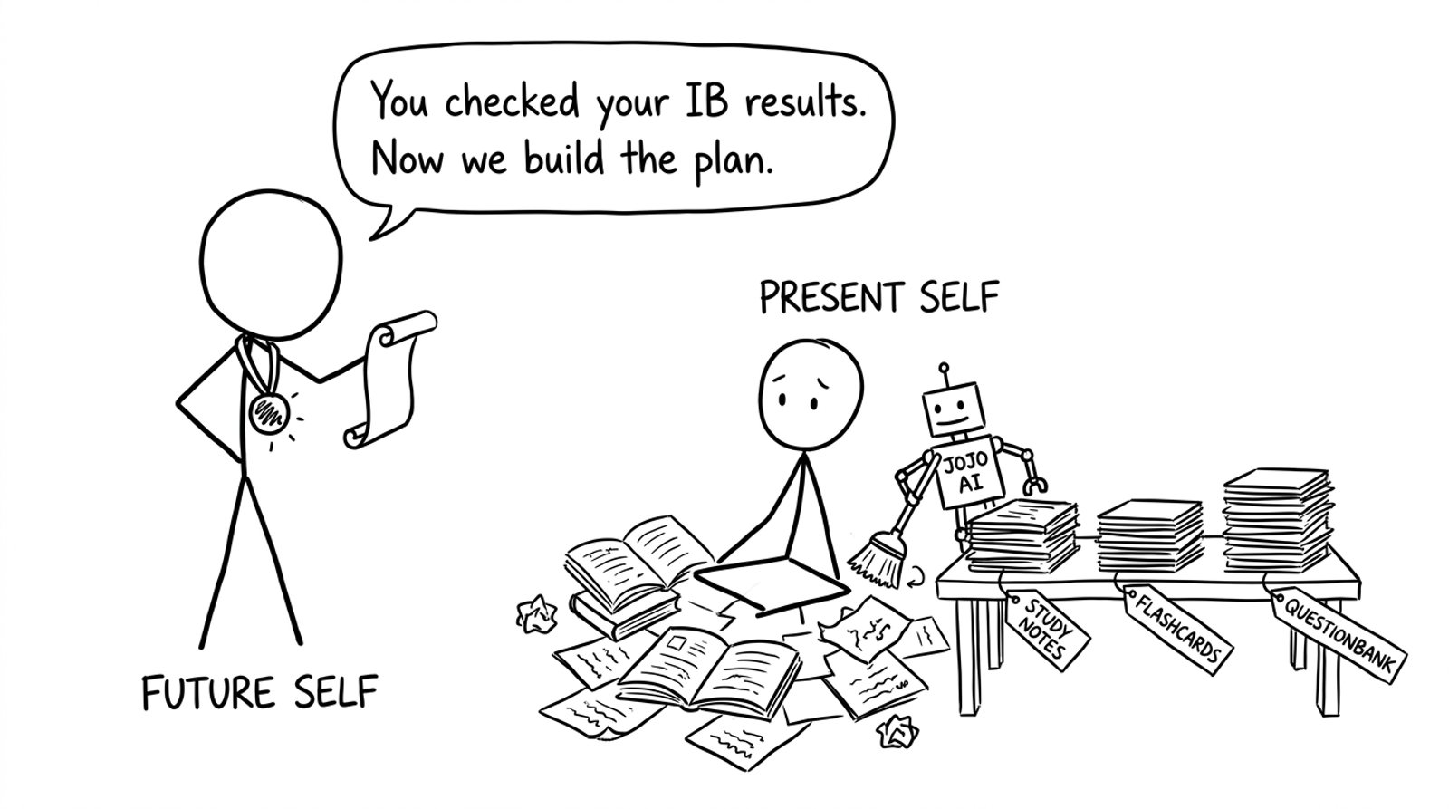 Future self plan joke