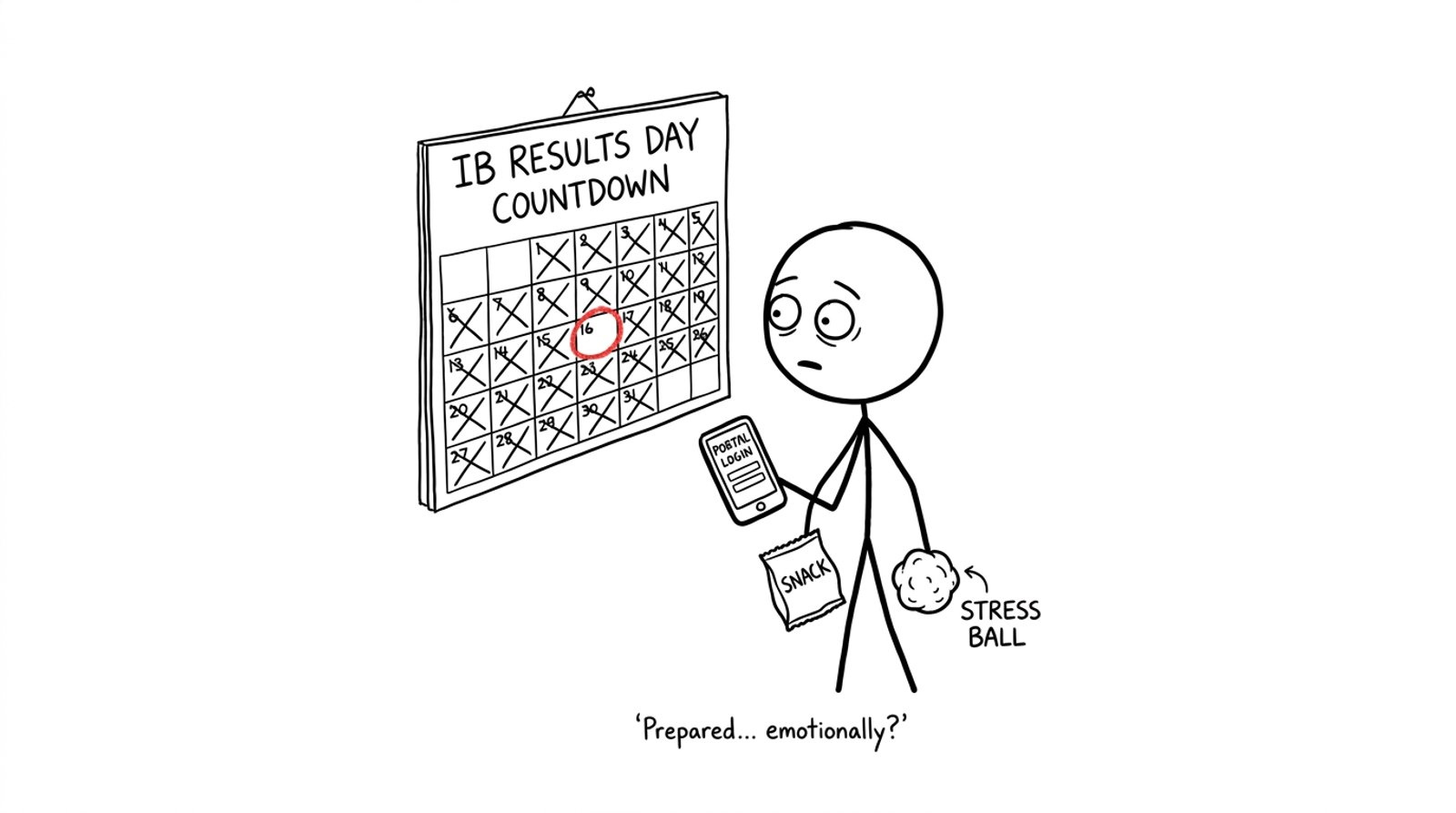 Student vs calendar countdown