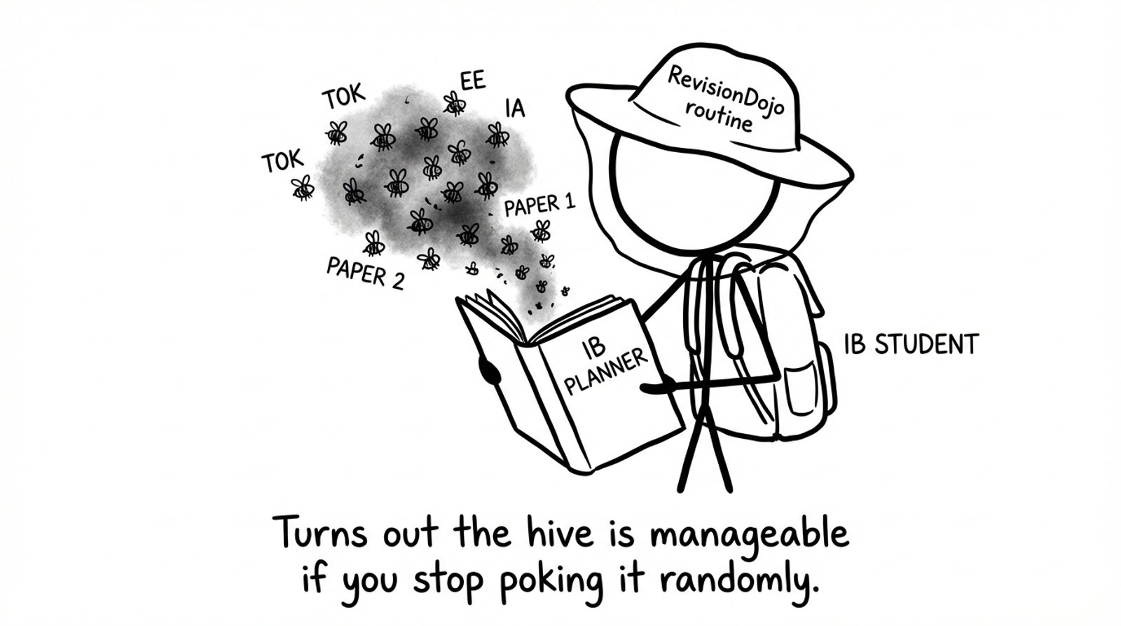 When IB tasks escape the planner like bees