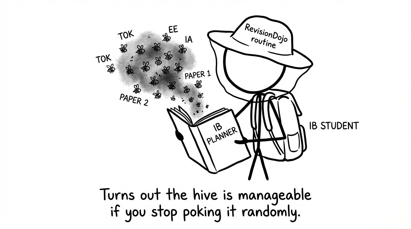 When IB tasks escape the planner like bees