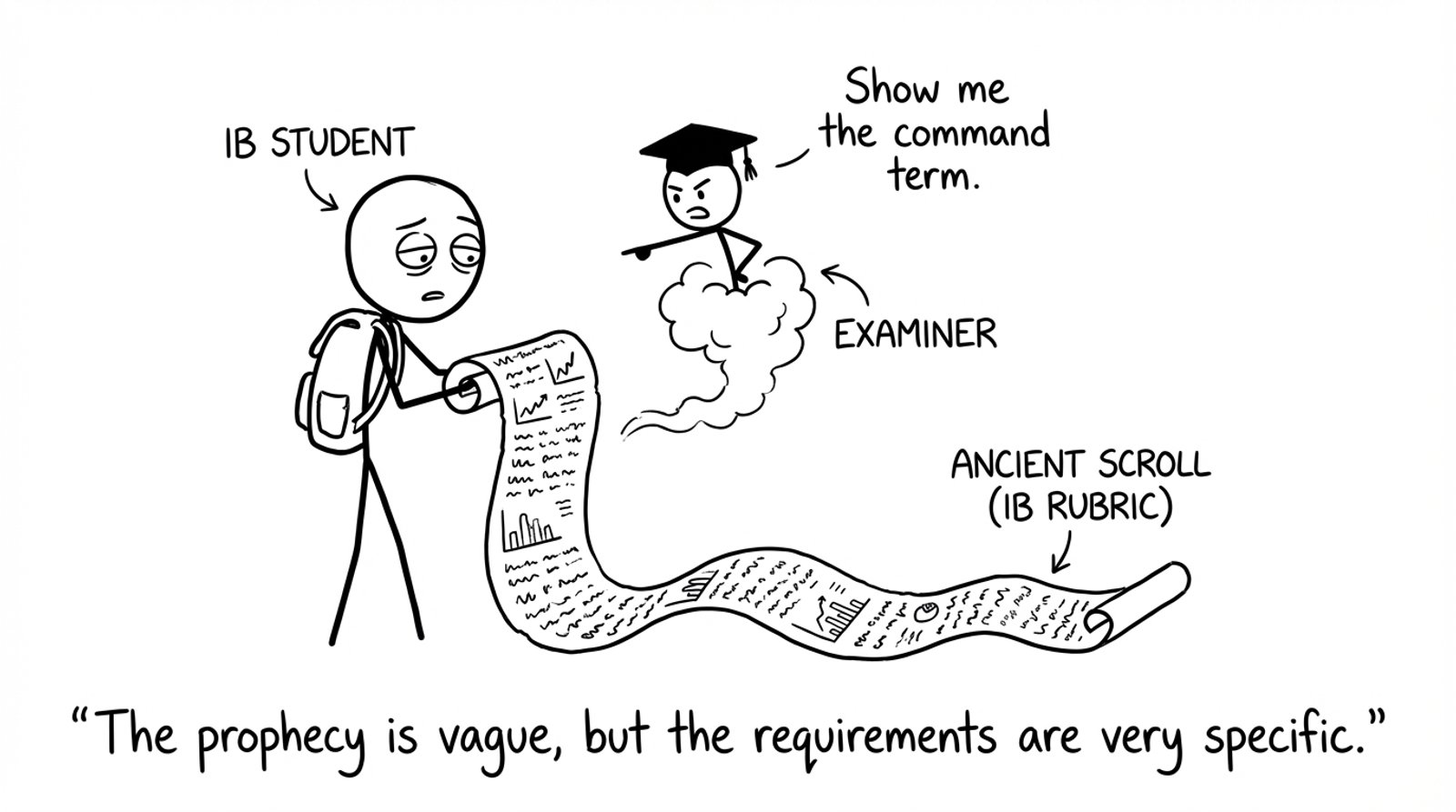 Student vs rubric scroll