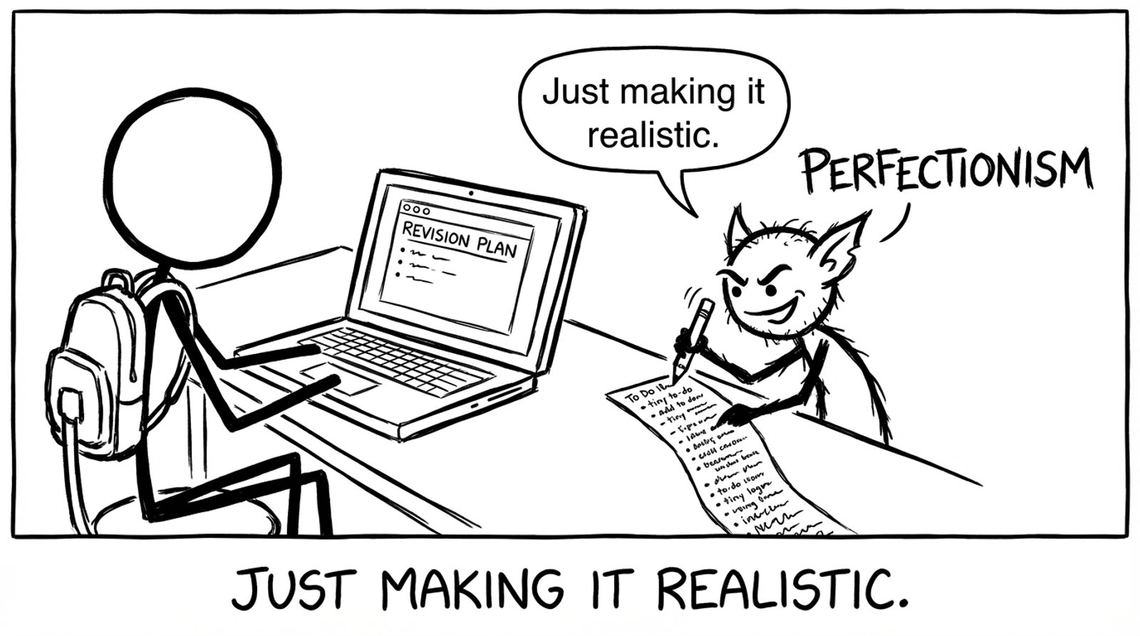 Perfectionism adds more tasks