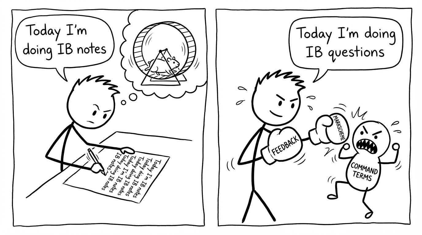 Notes vs questions joke