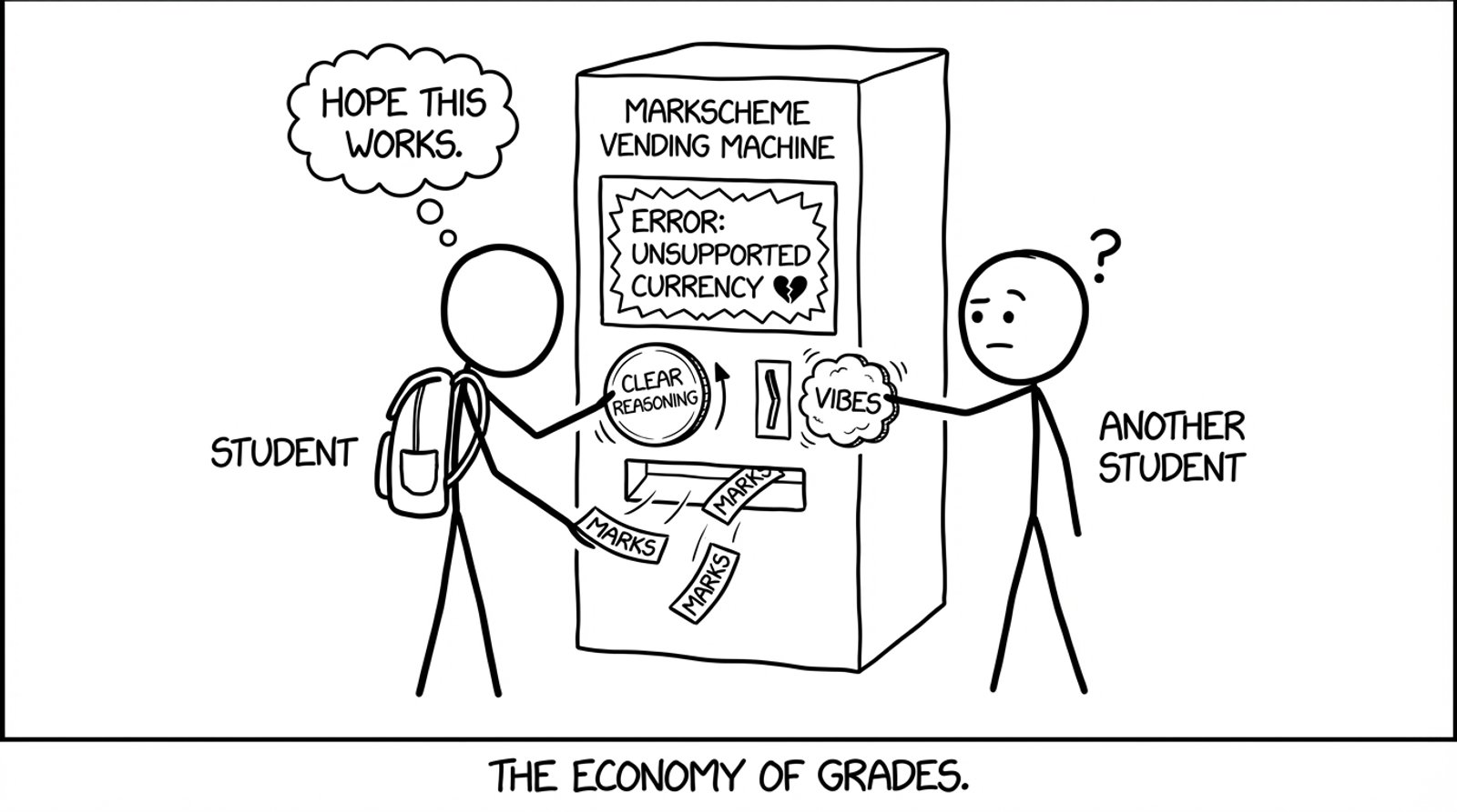 Marks vending machine joke