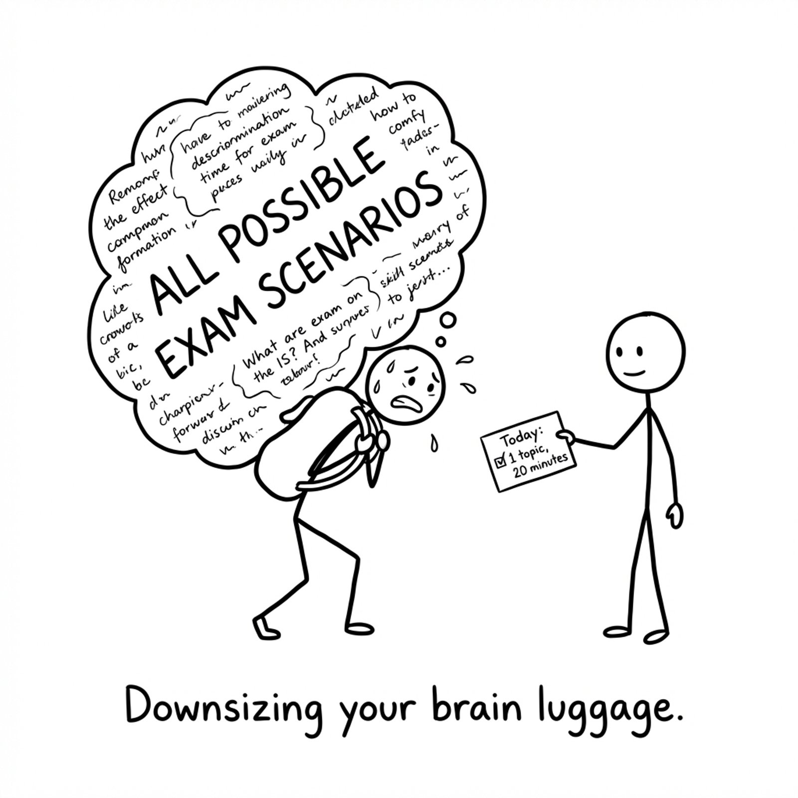 Downsizing your brain luggage